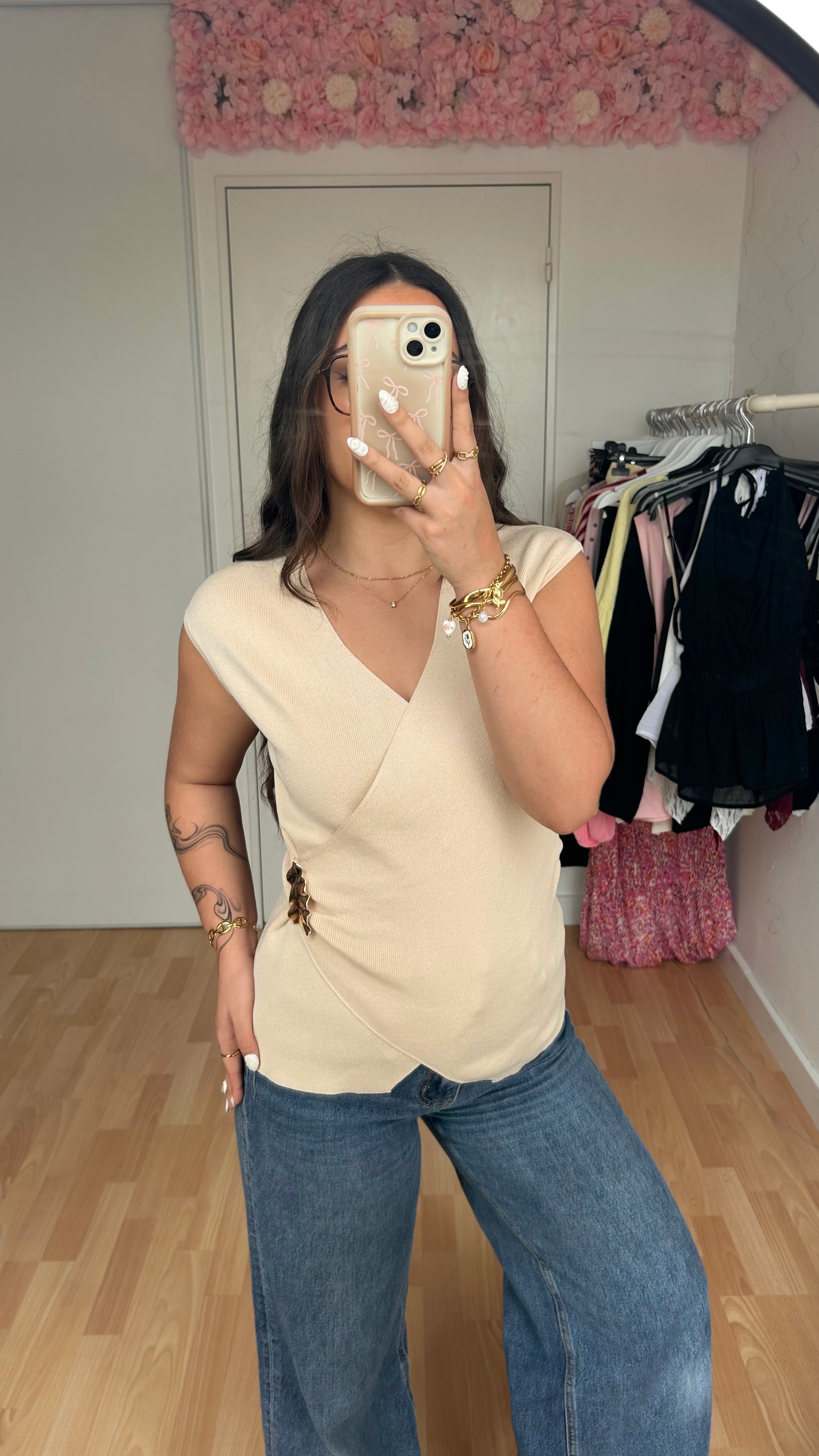 Top Maeva Beige