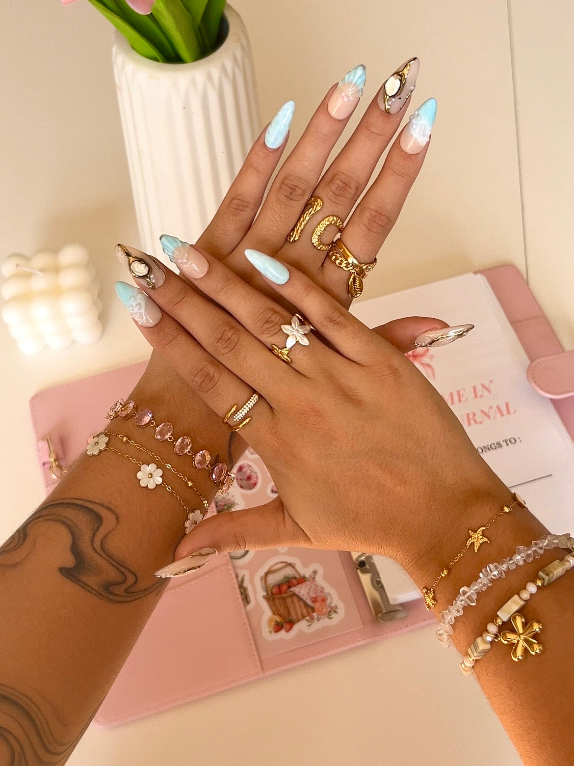 Double bracelet Daisy