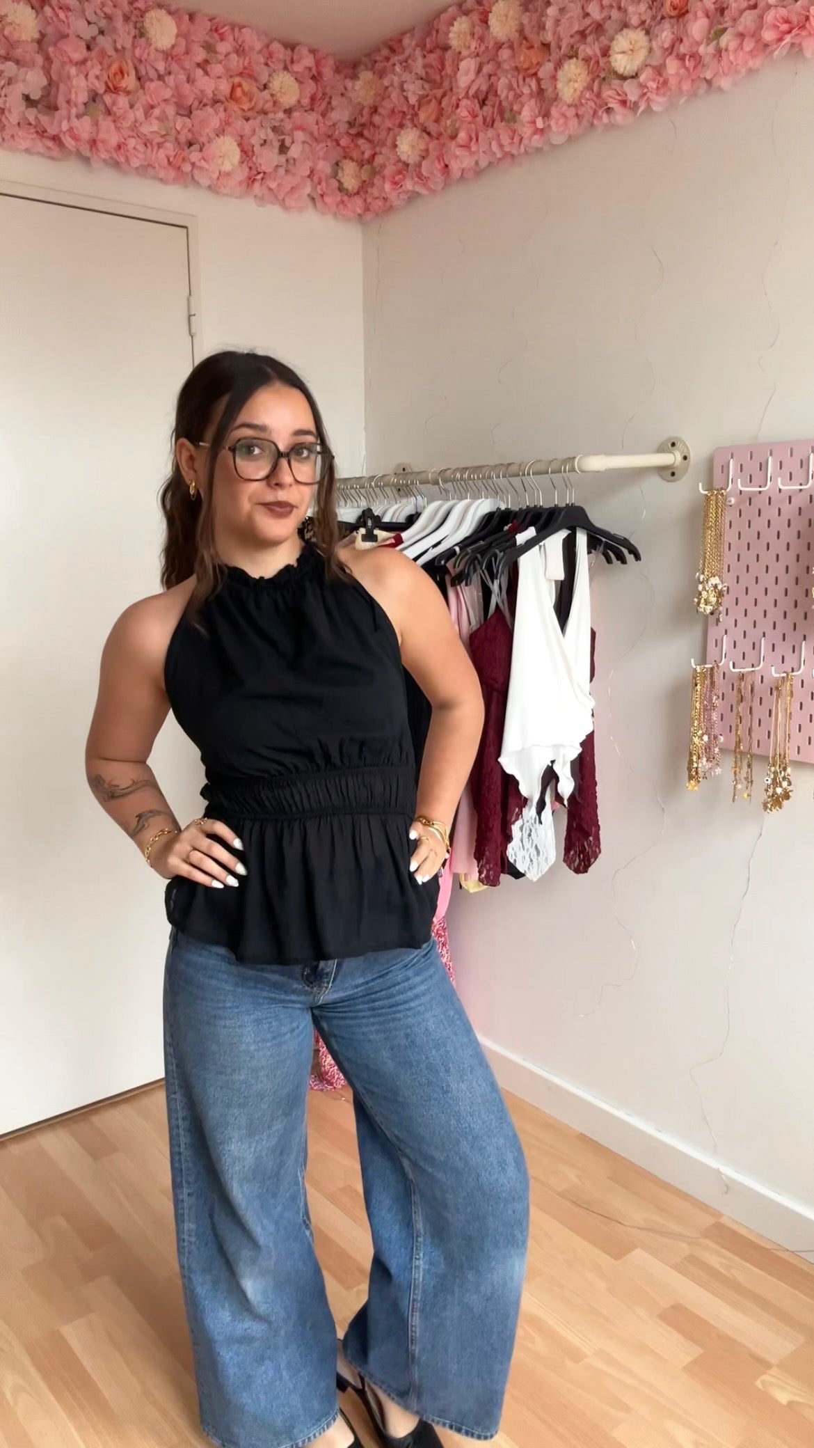 Top dos nu Carla Noir