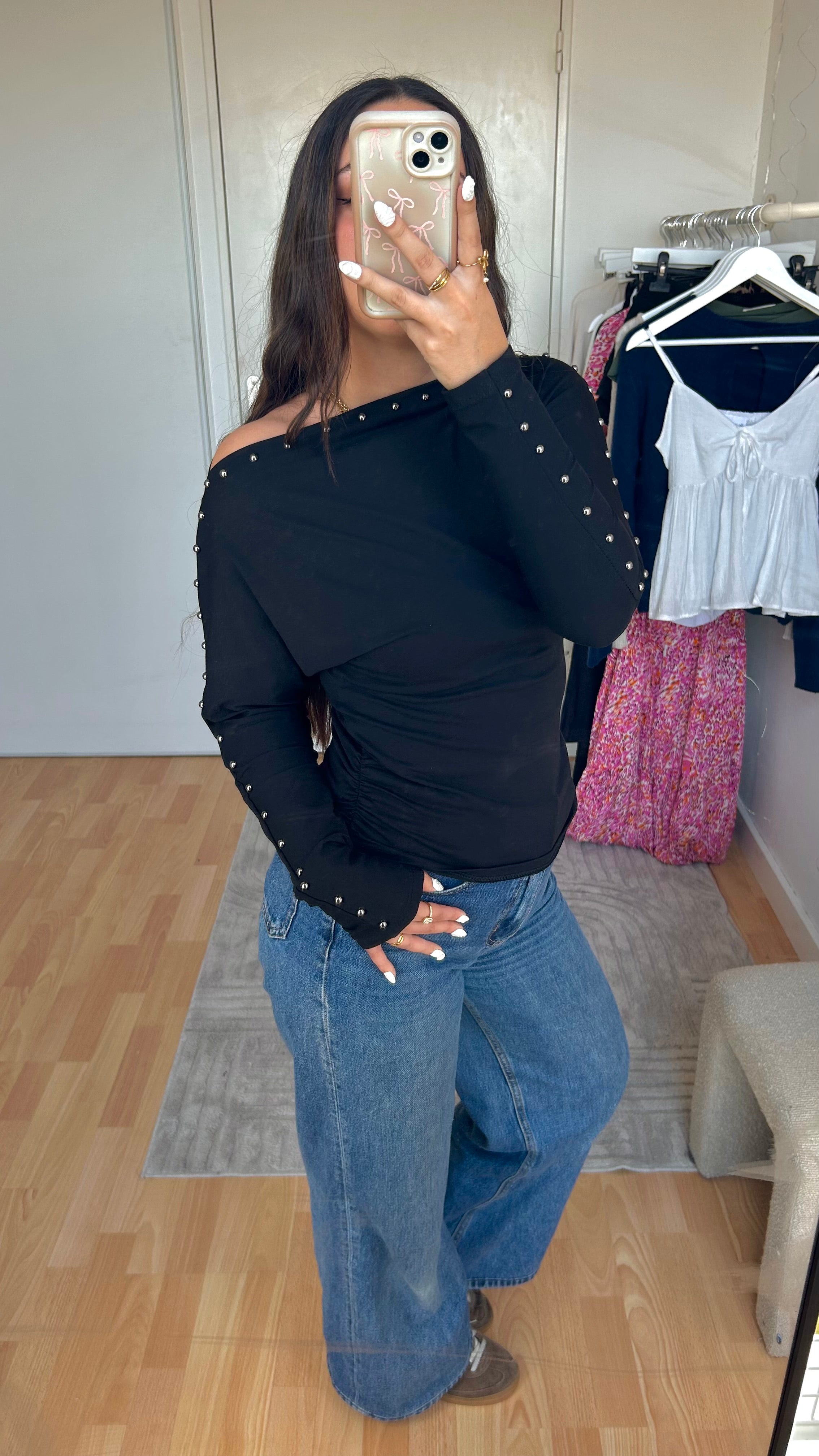 Top Mia Noir