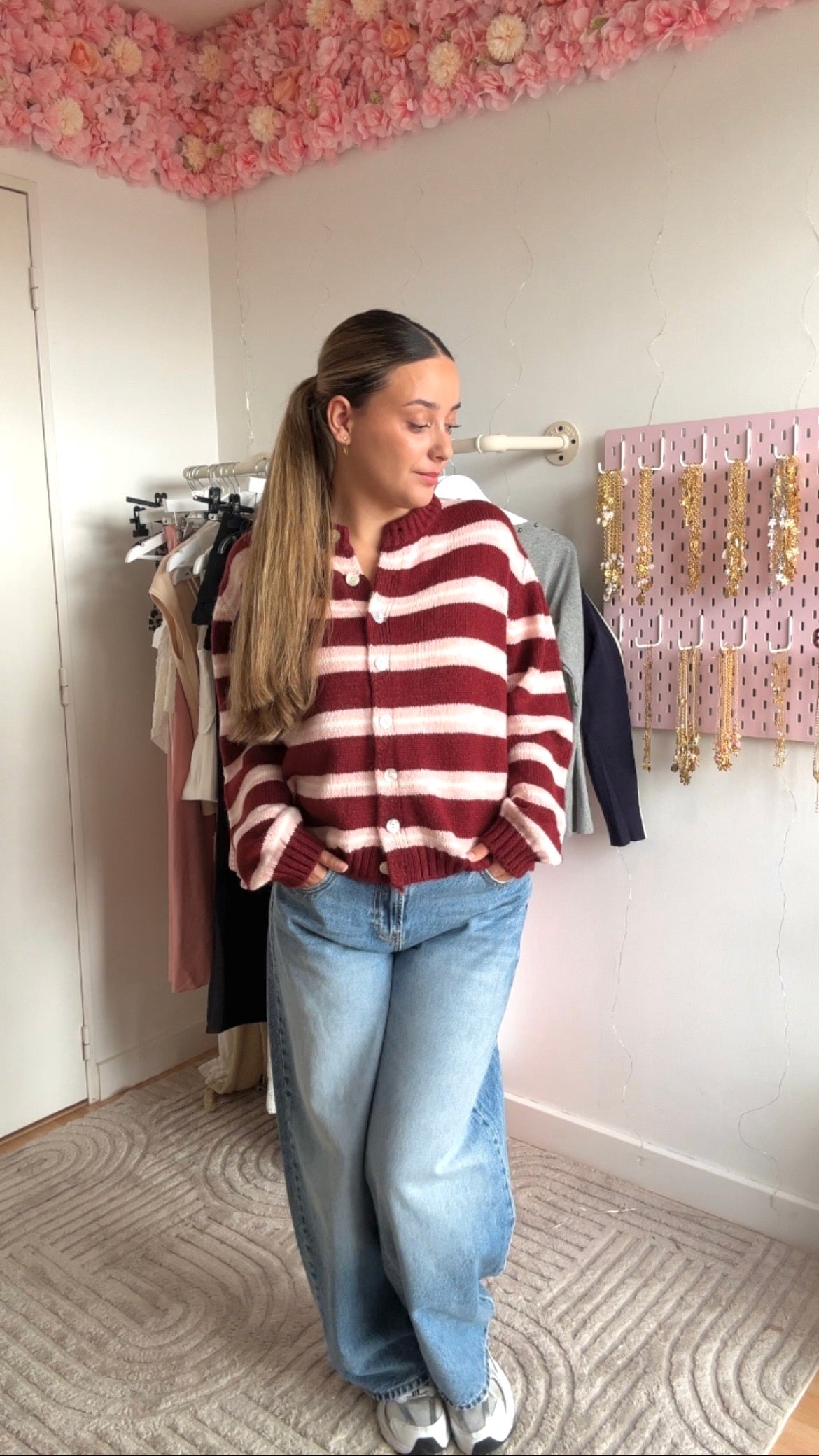 Pull Amber Bordeaux