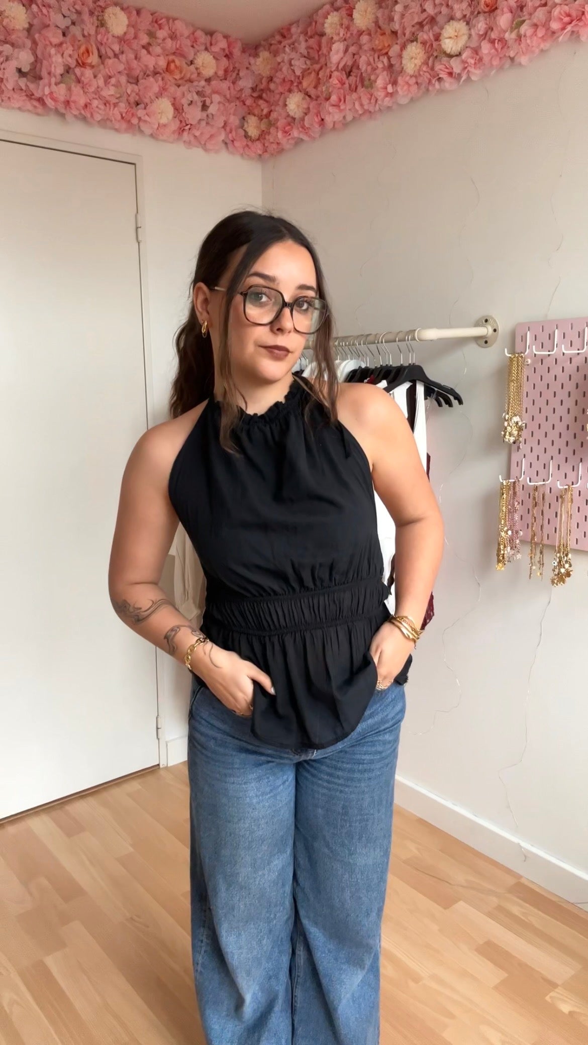 Top dos nu Carla Noir
