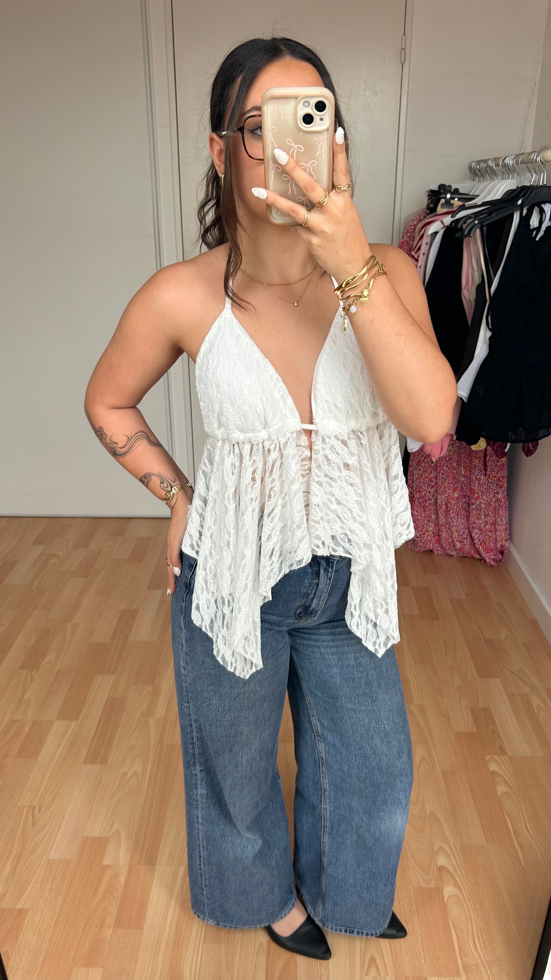 Top dos nus Lucia Blanc