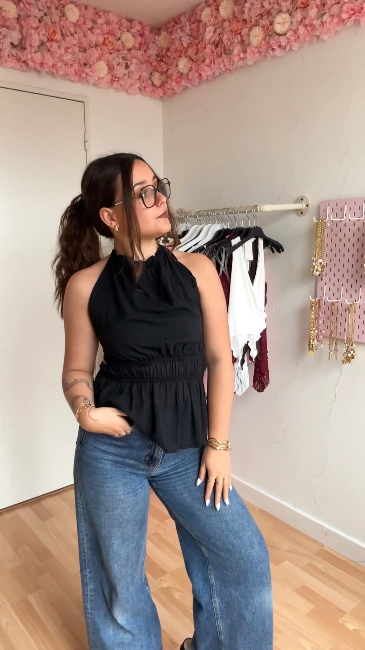 Top dos nu Carla Noir