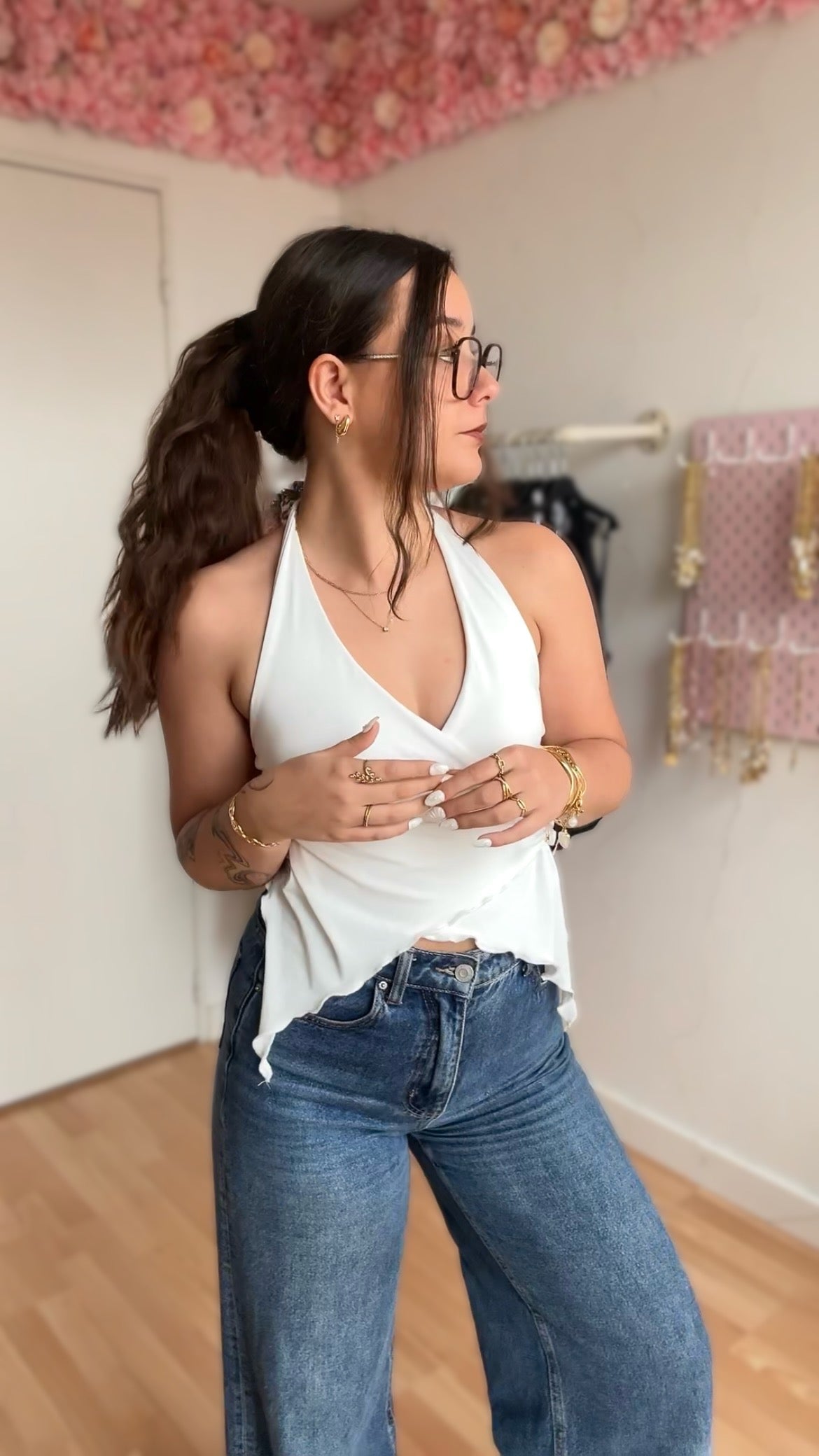 Top dos nu Stella Blanc