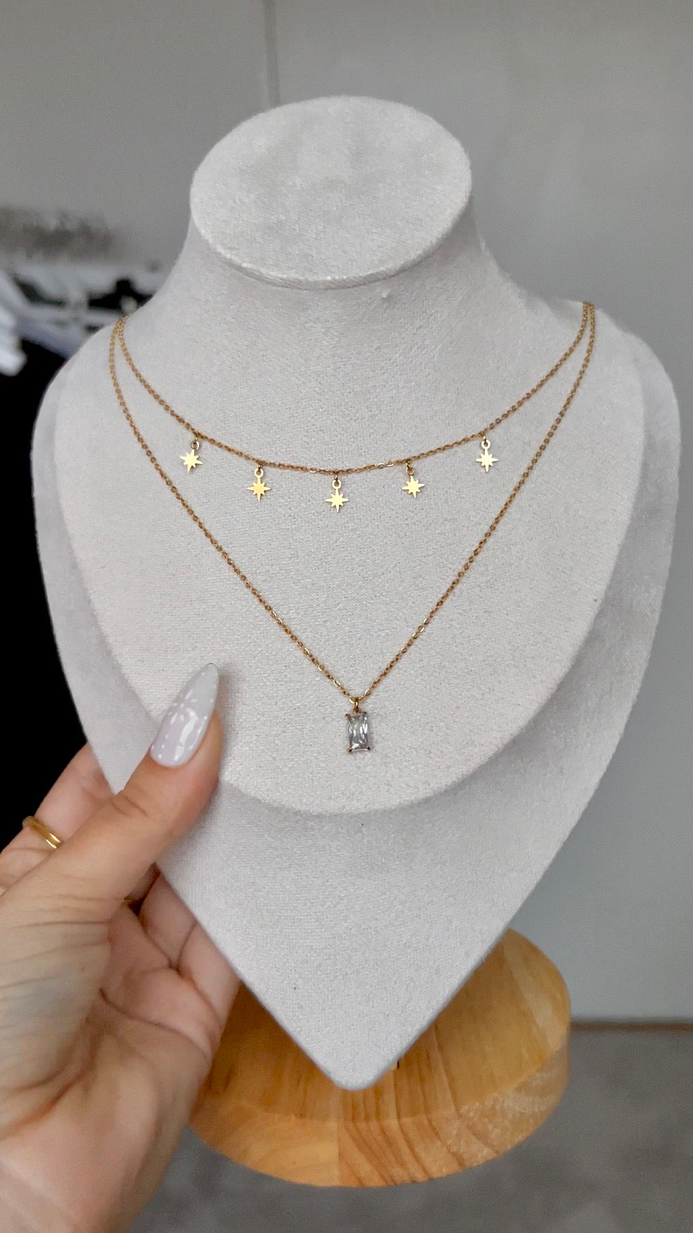 Double collier Soléa