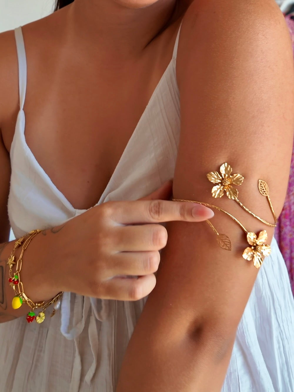 Bracelet de bras Lila