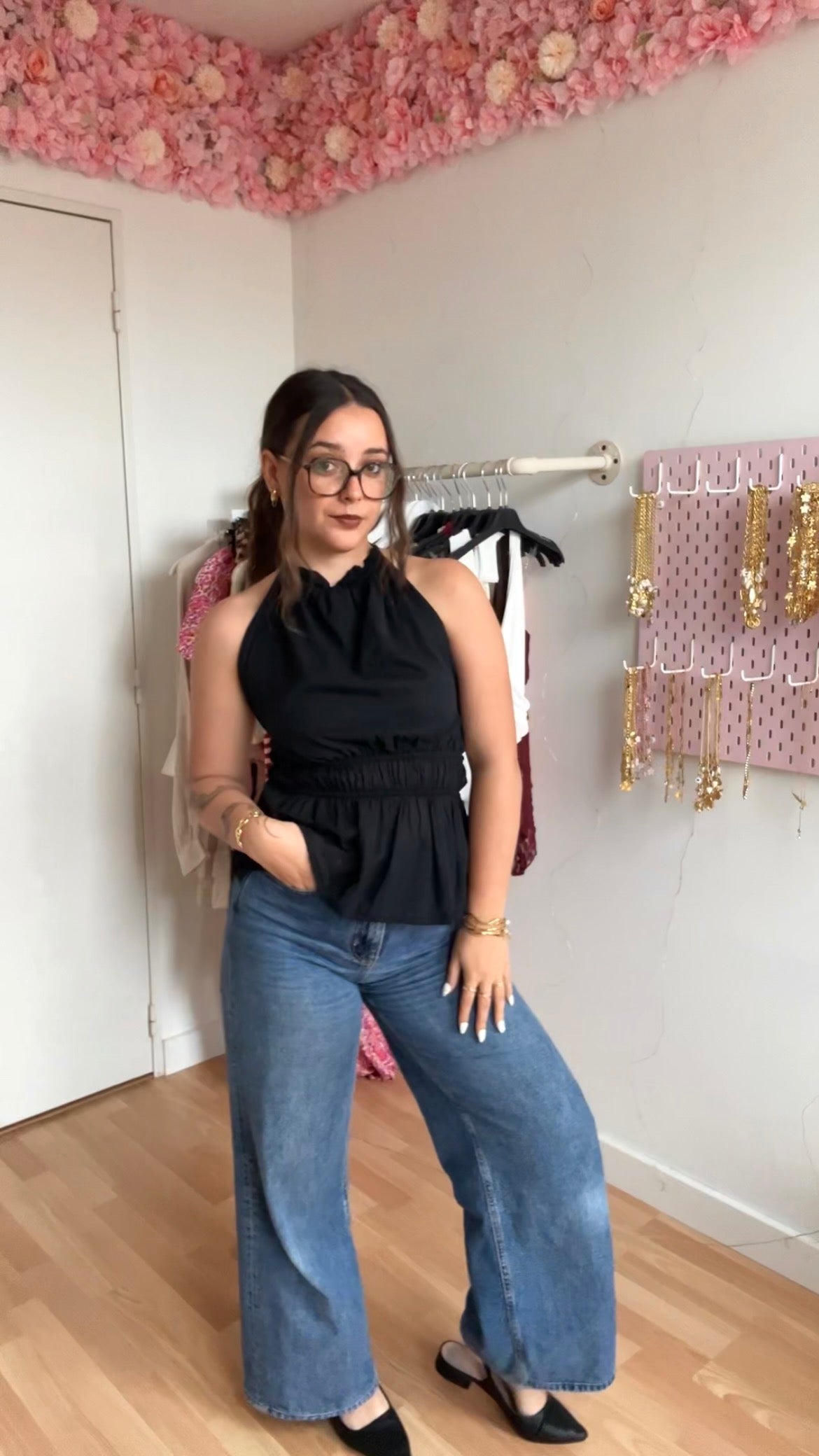Top dos nu Carla Noir