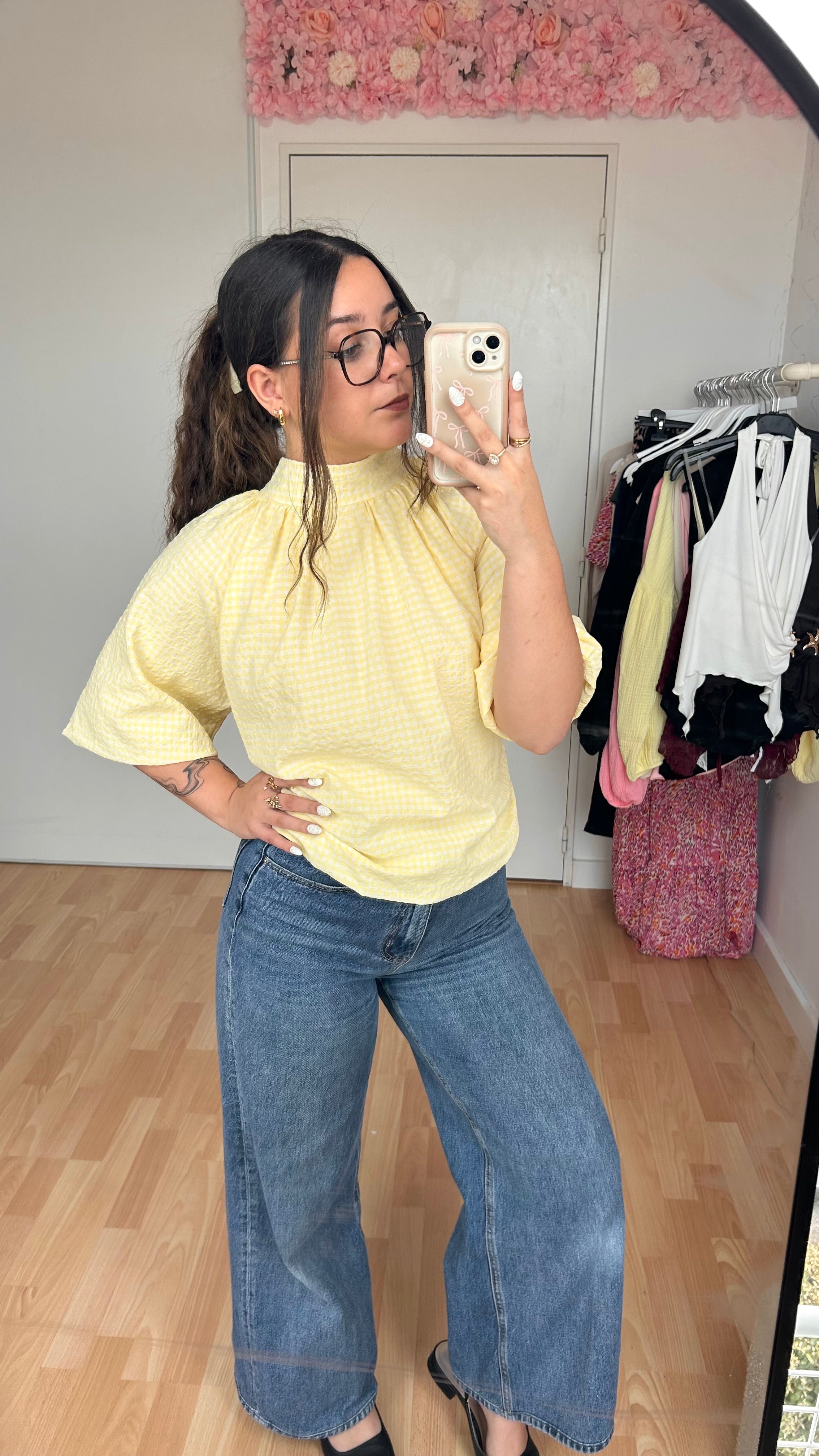 Blouse Alison Jaune
