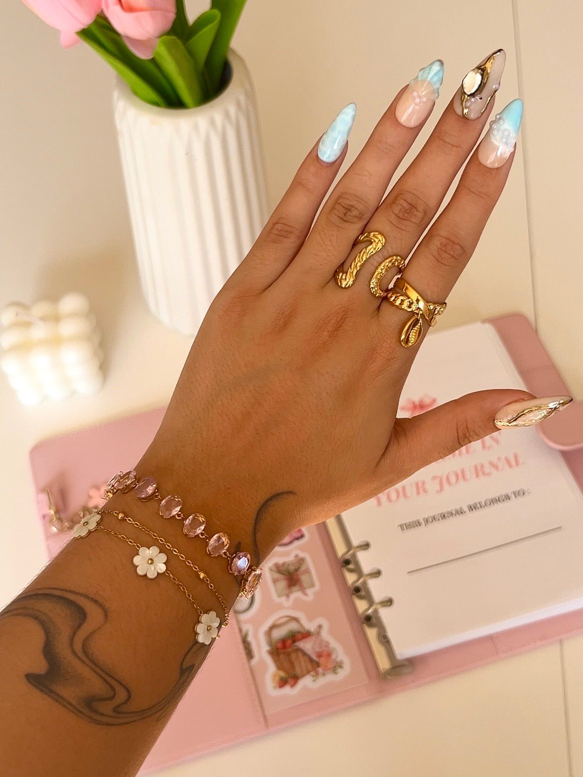 Double bracelet Daisy