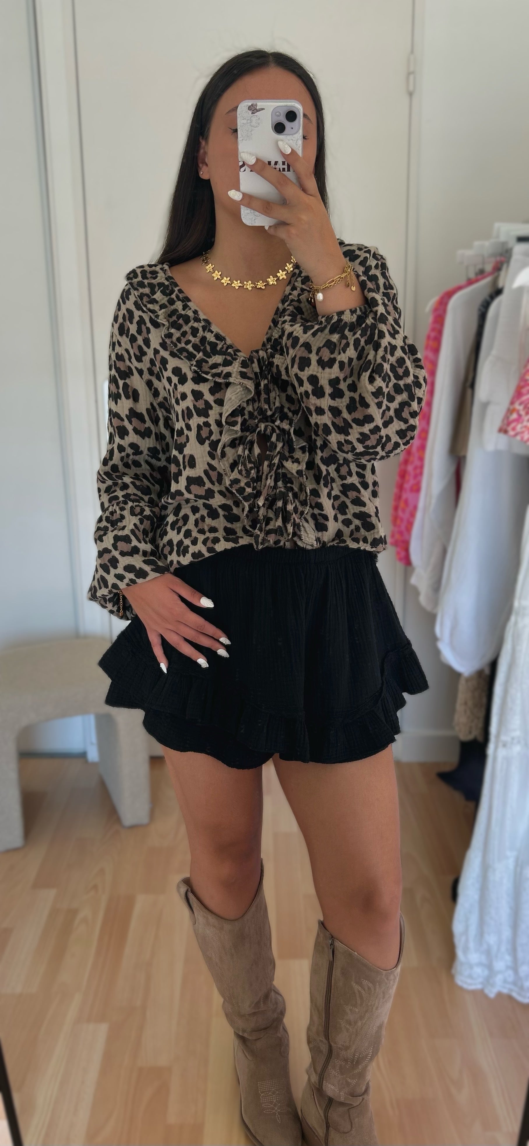 Jupe Short Lily noire