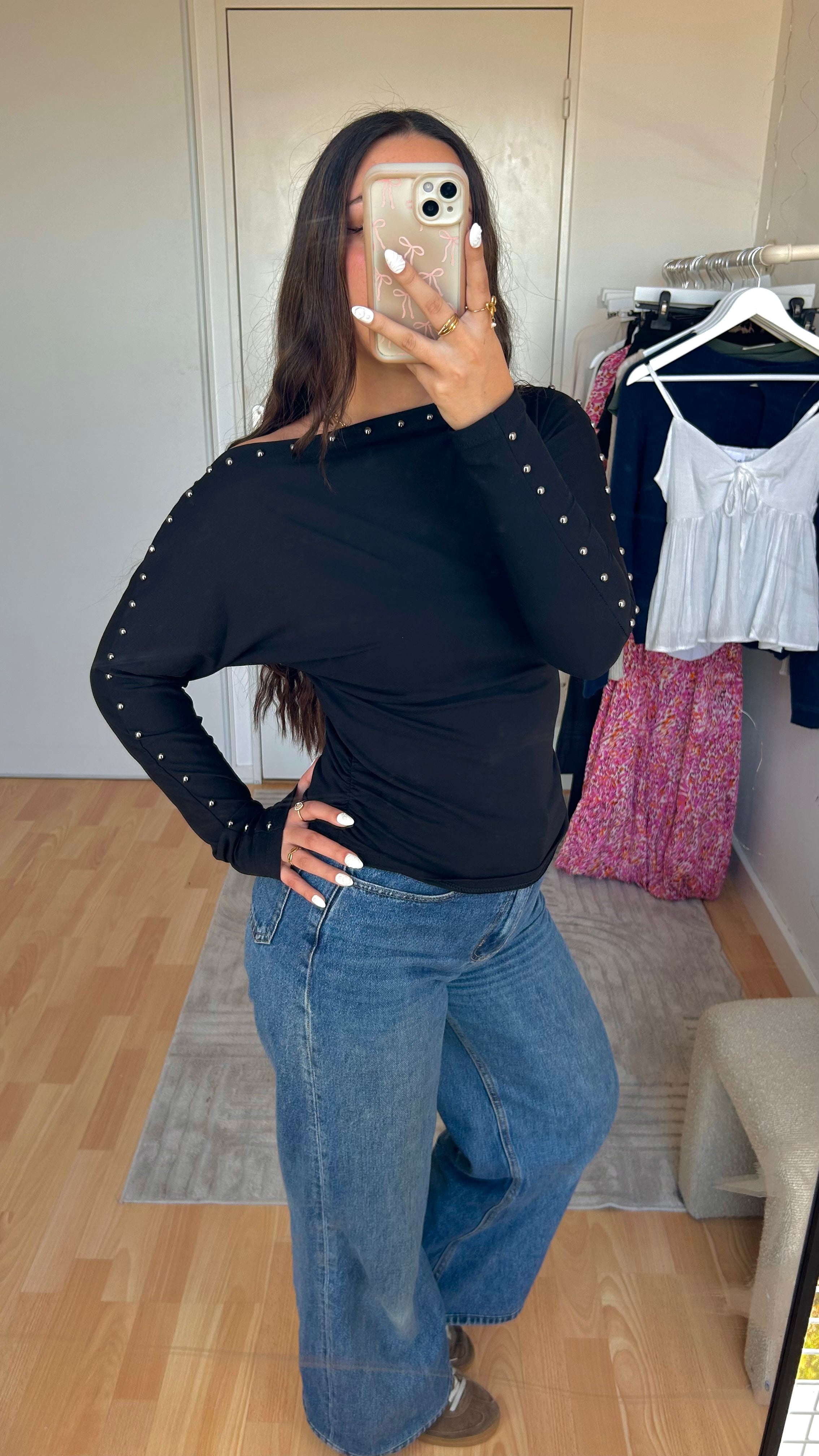 Top Mia Noir