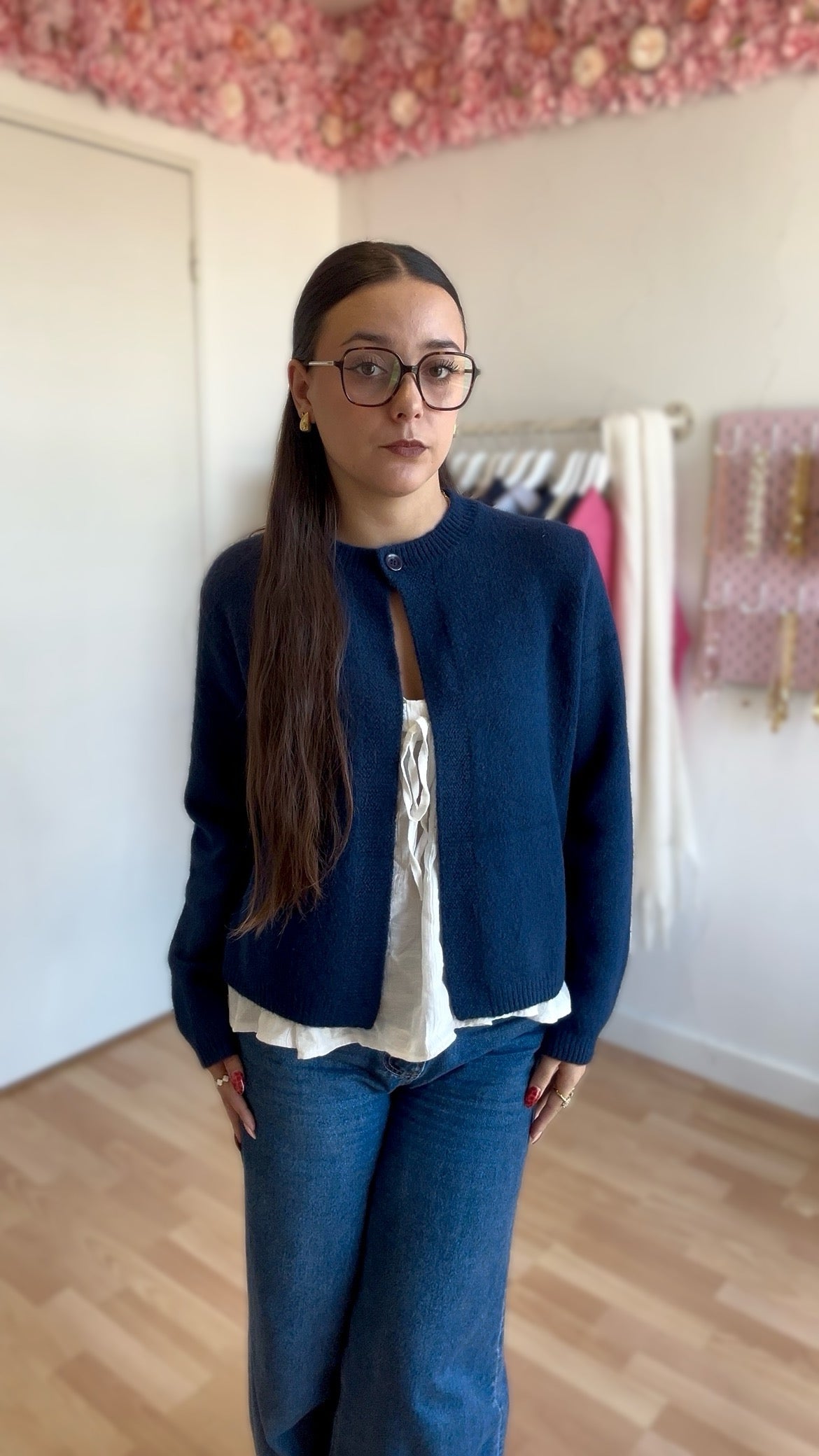 Gilet Jade Bleu marine