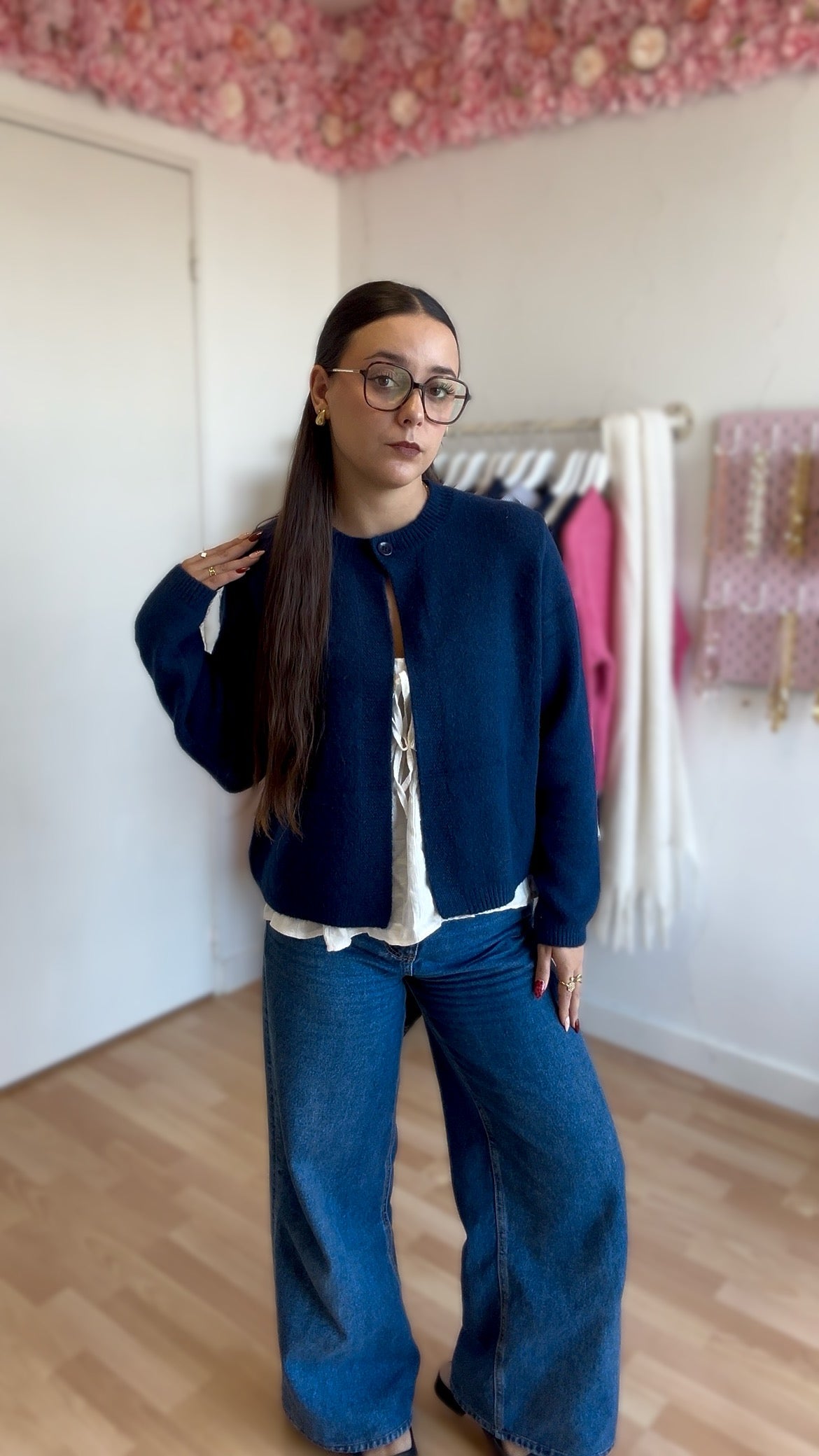 Gilet Jade Bleu marine