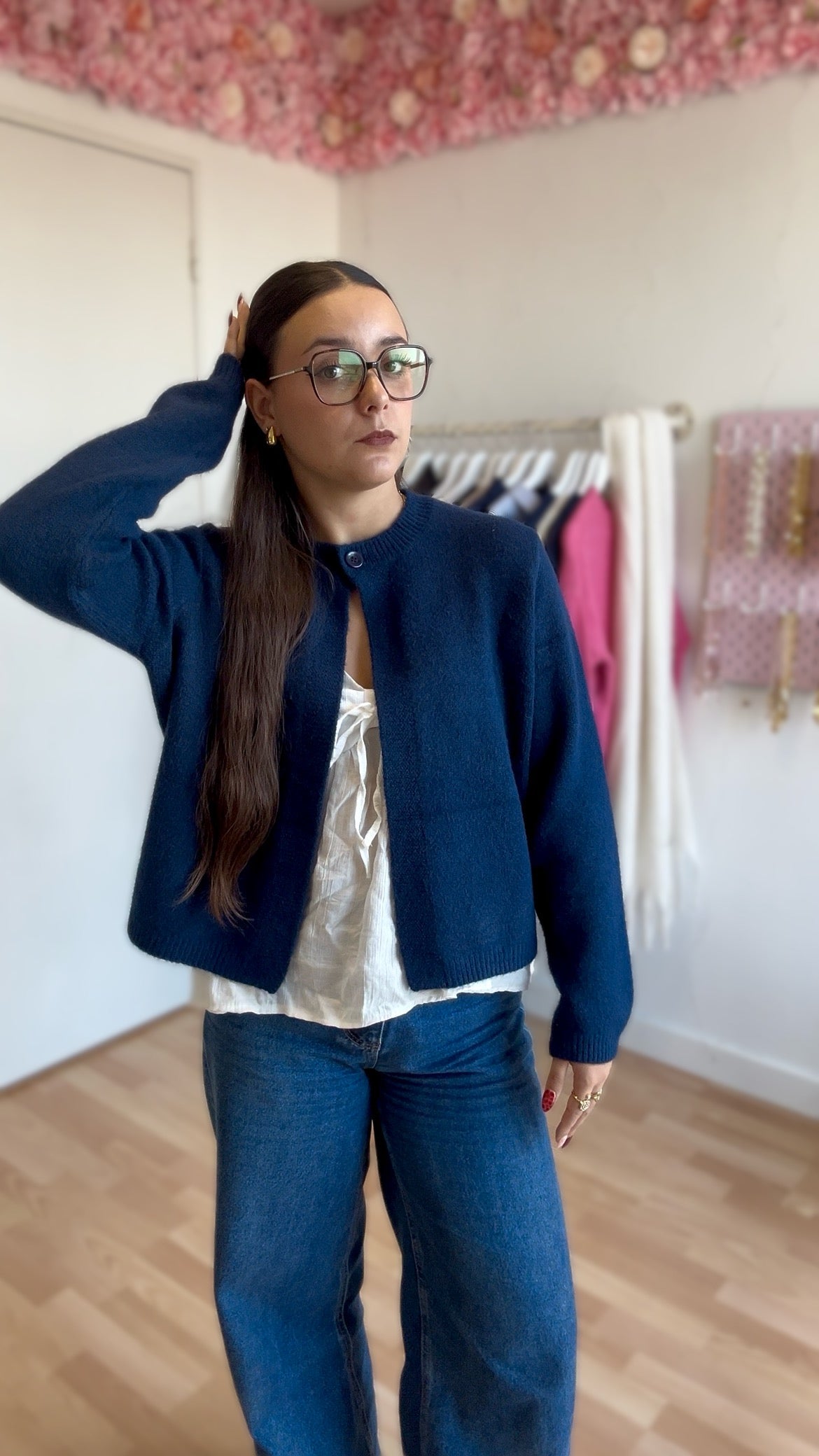 Gilet Jade Bleu marine