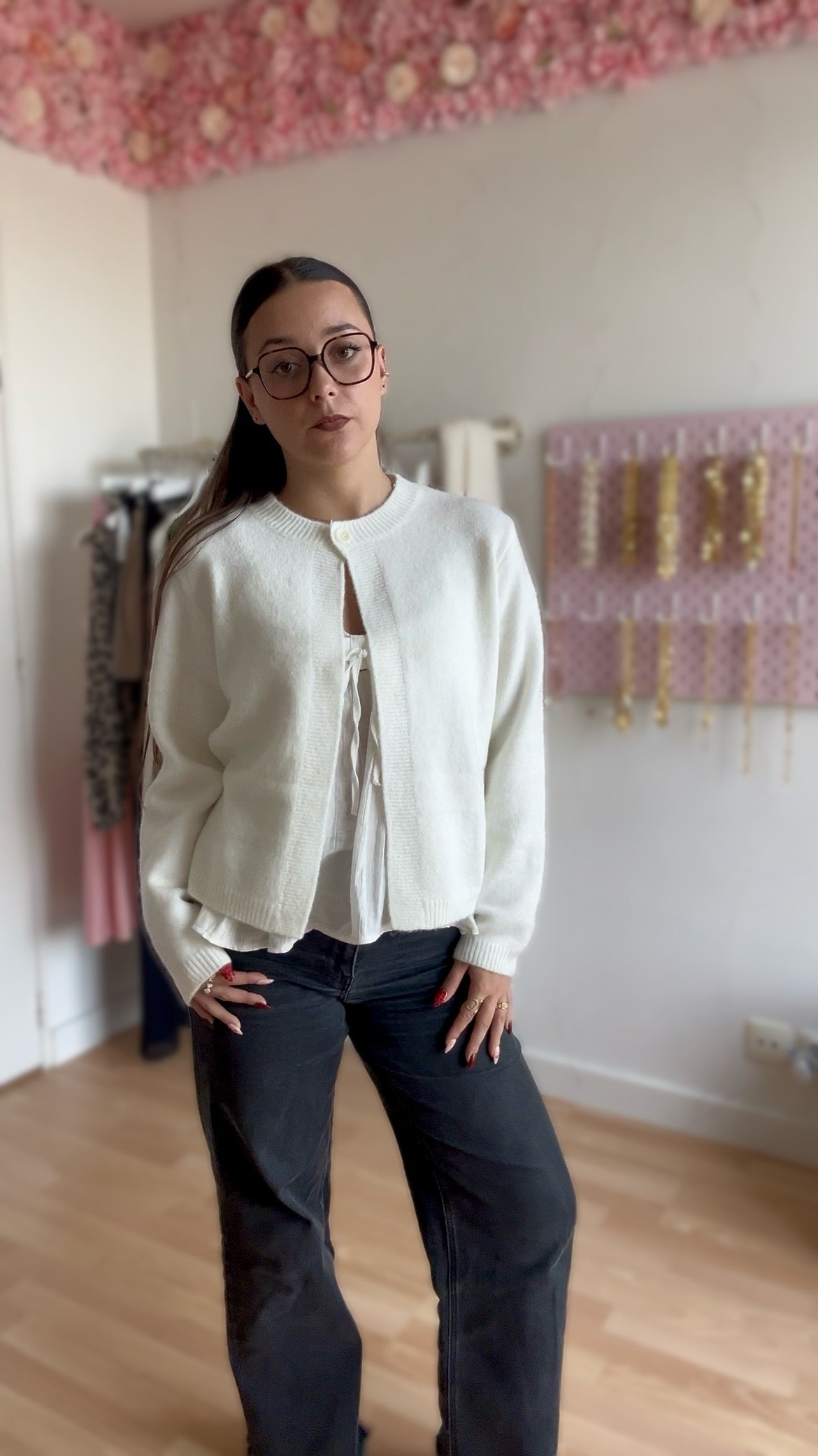Gilet Jade Blanc