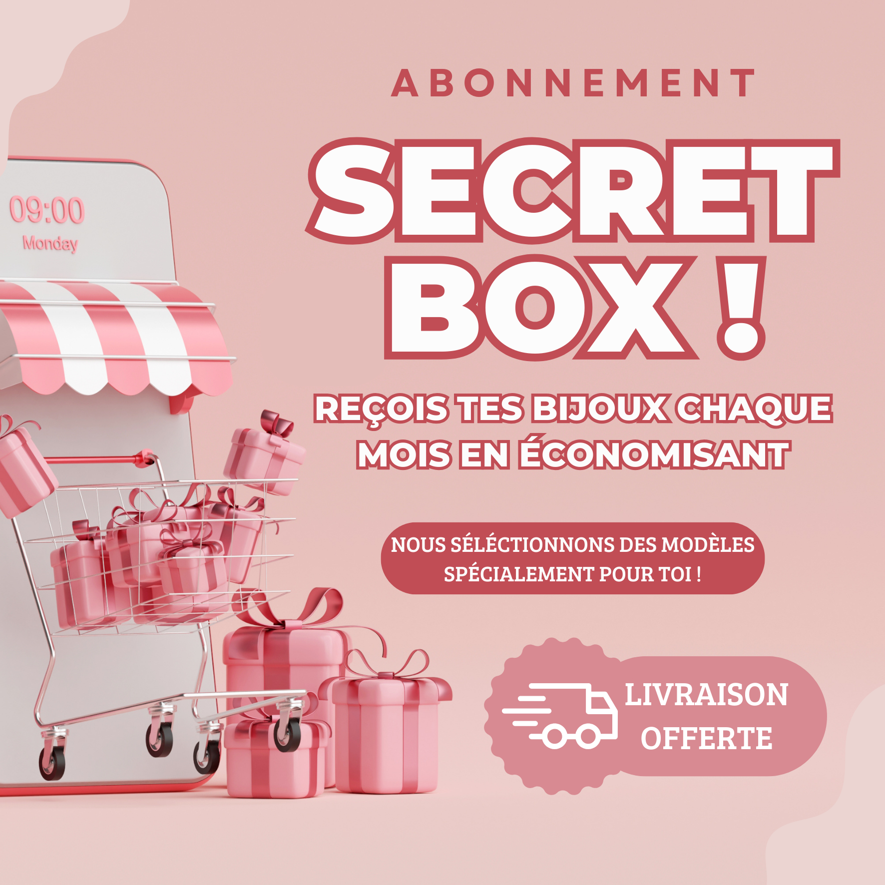 Secret box personnalisée