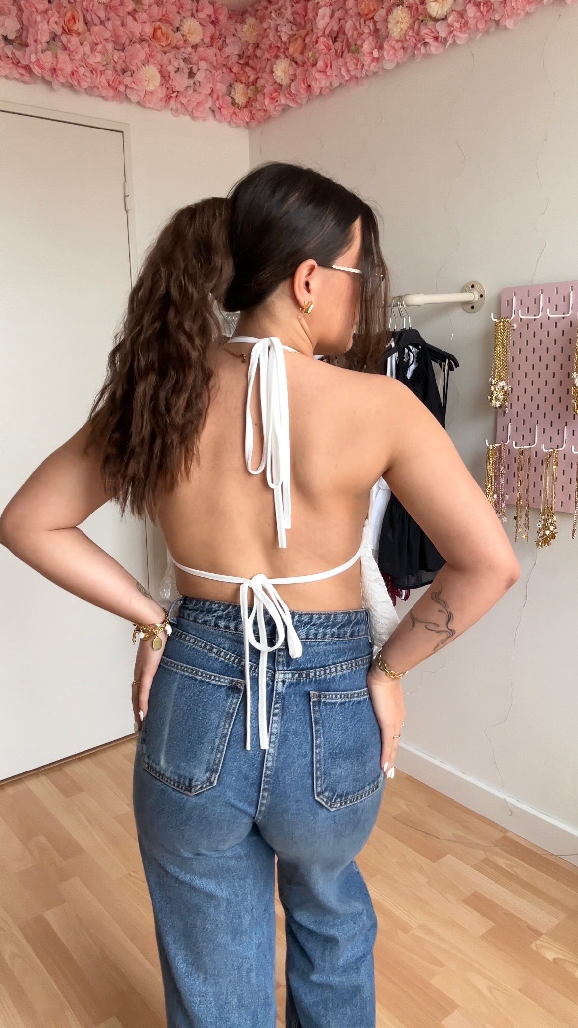 Top dos nus Lucia Blanc