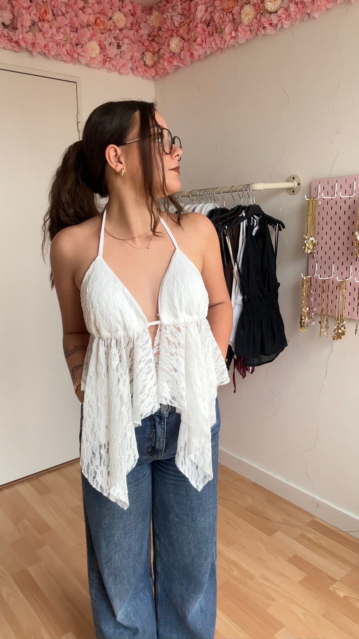 Top dos nus Lucia Blanc