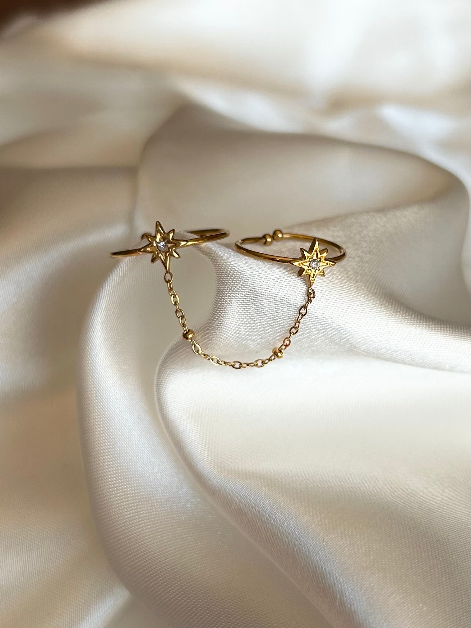 Double bague Cristal