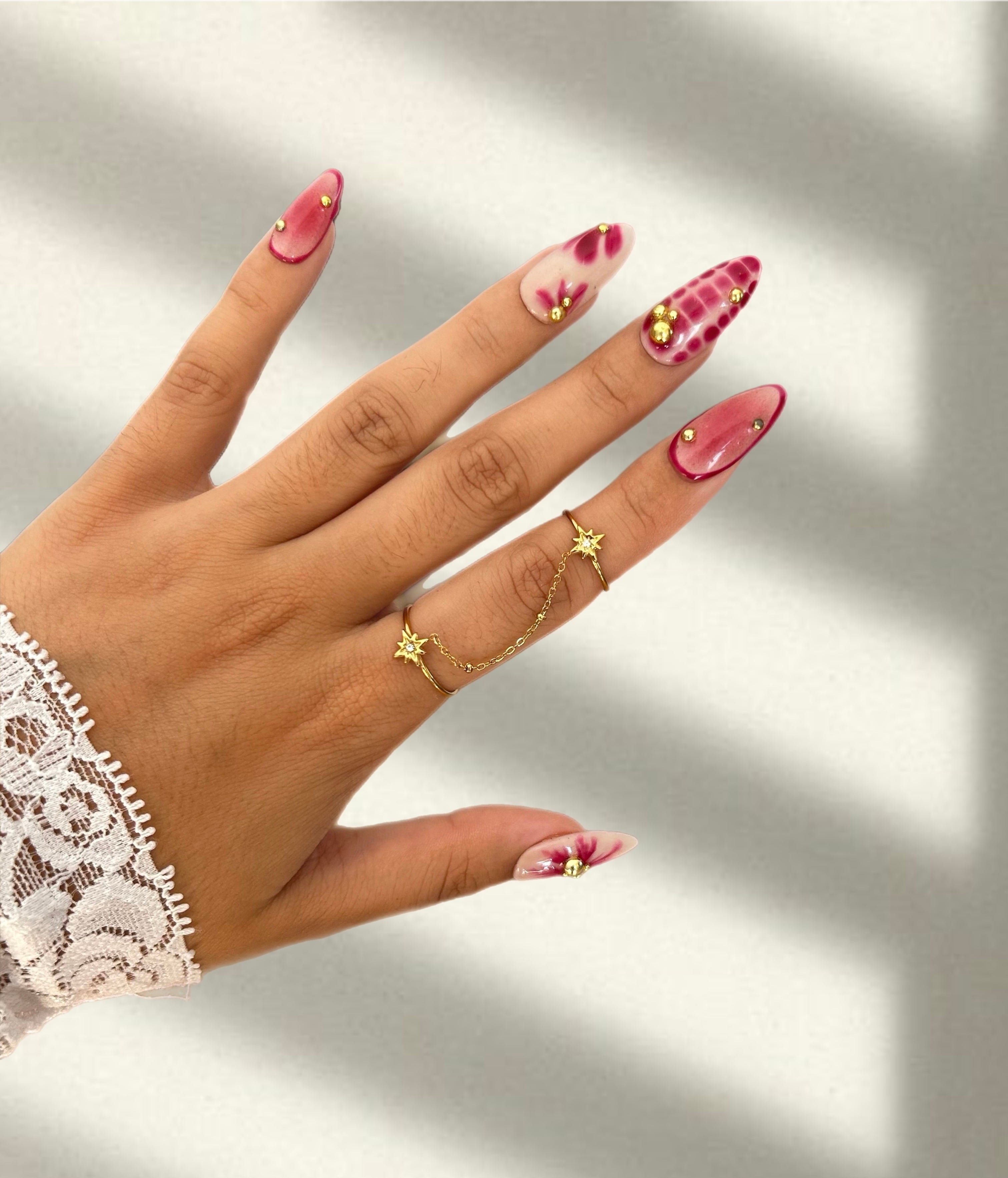 Double bague Cristal