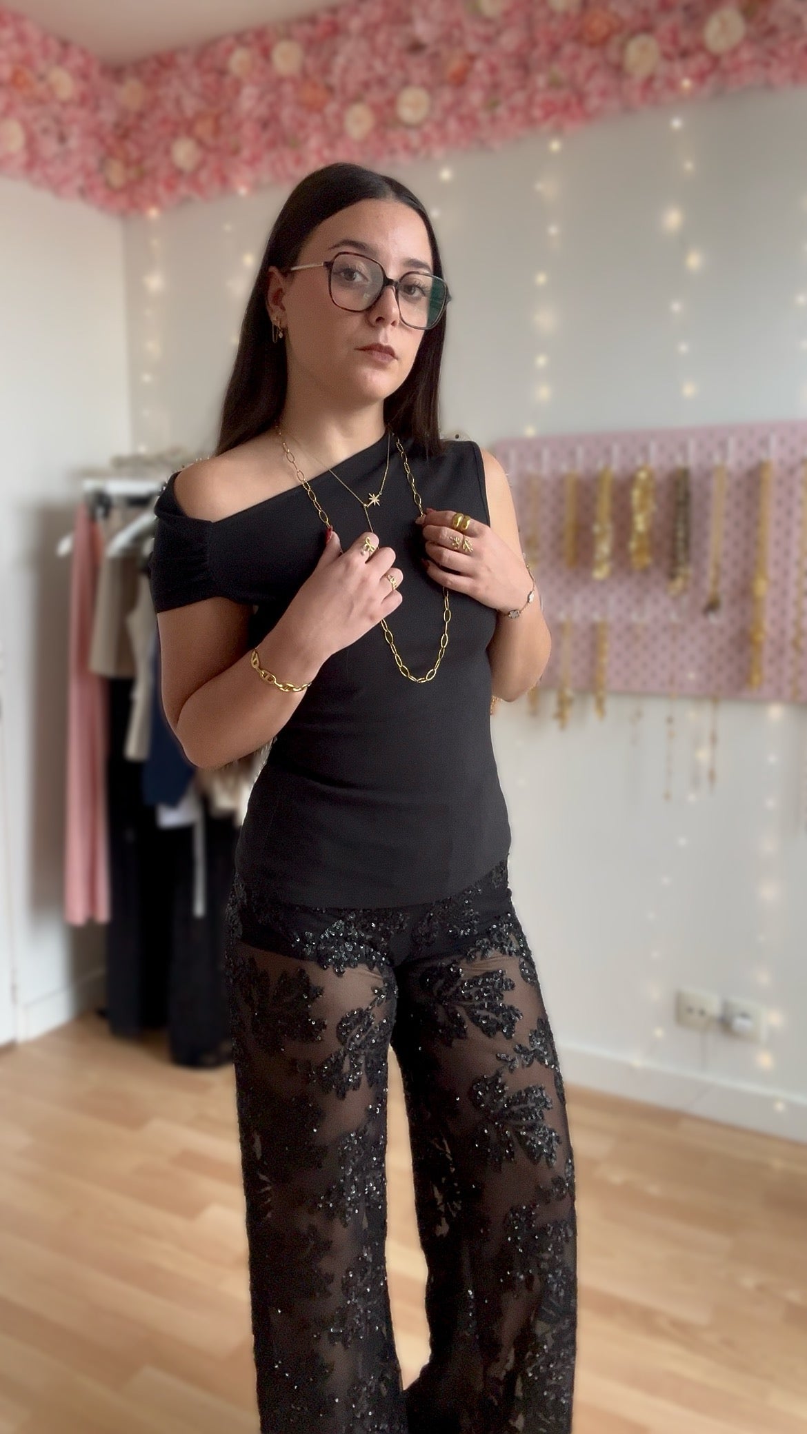 Top Lana Noir
