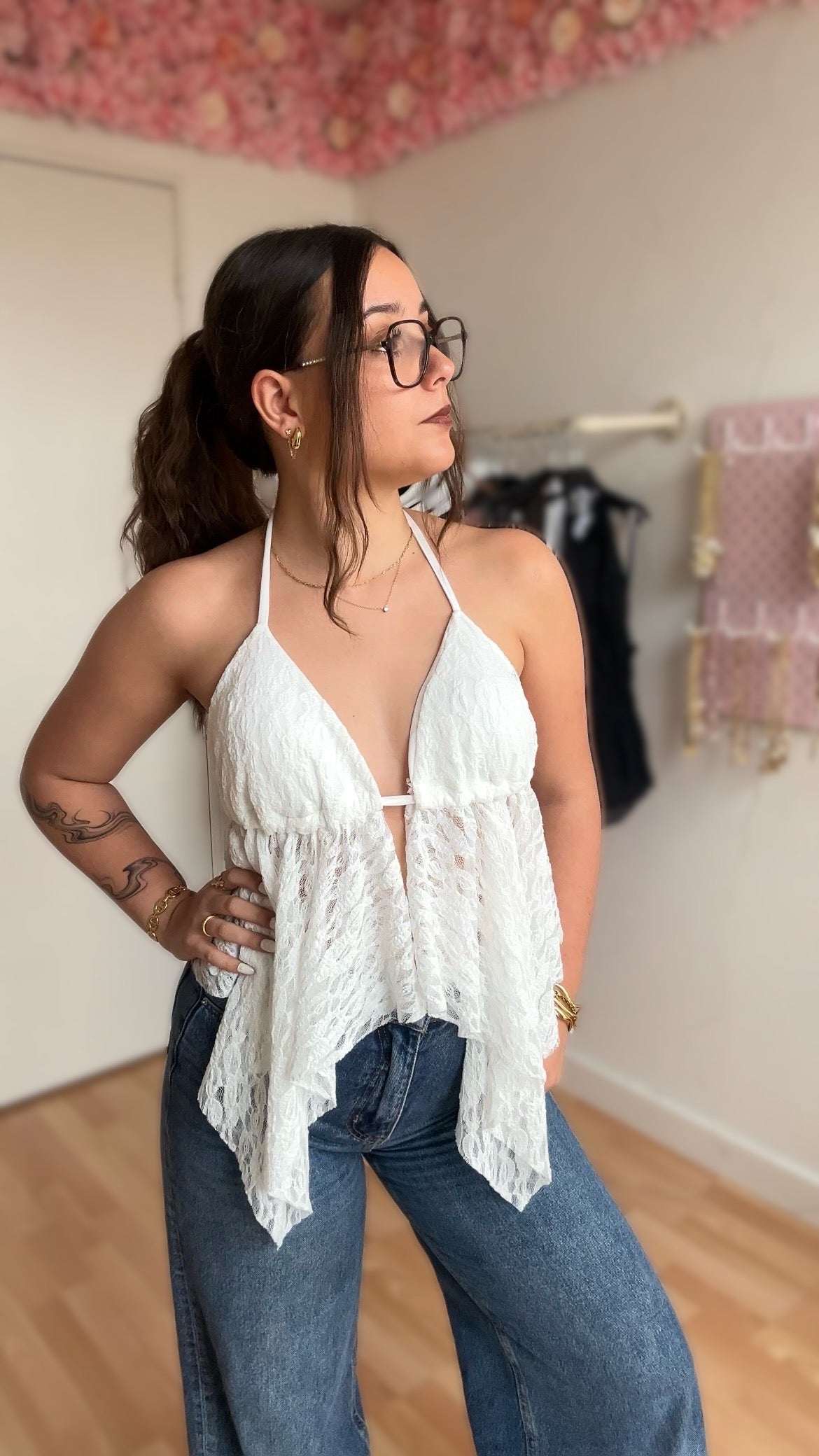 Top dos nus Lucia Blanc