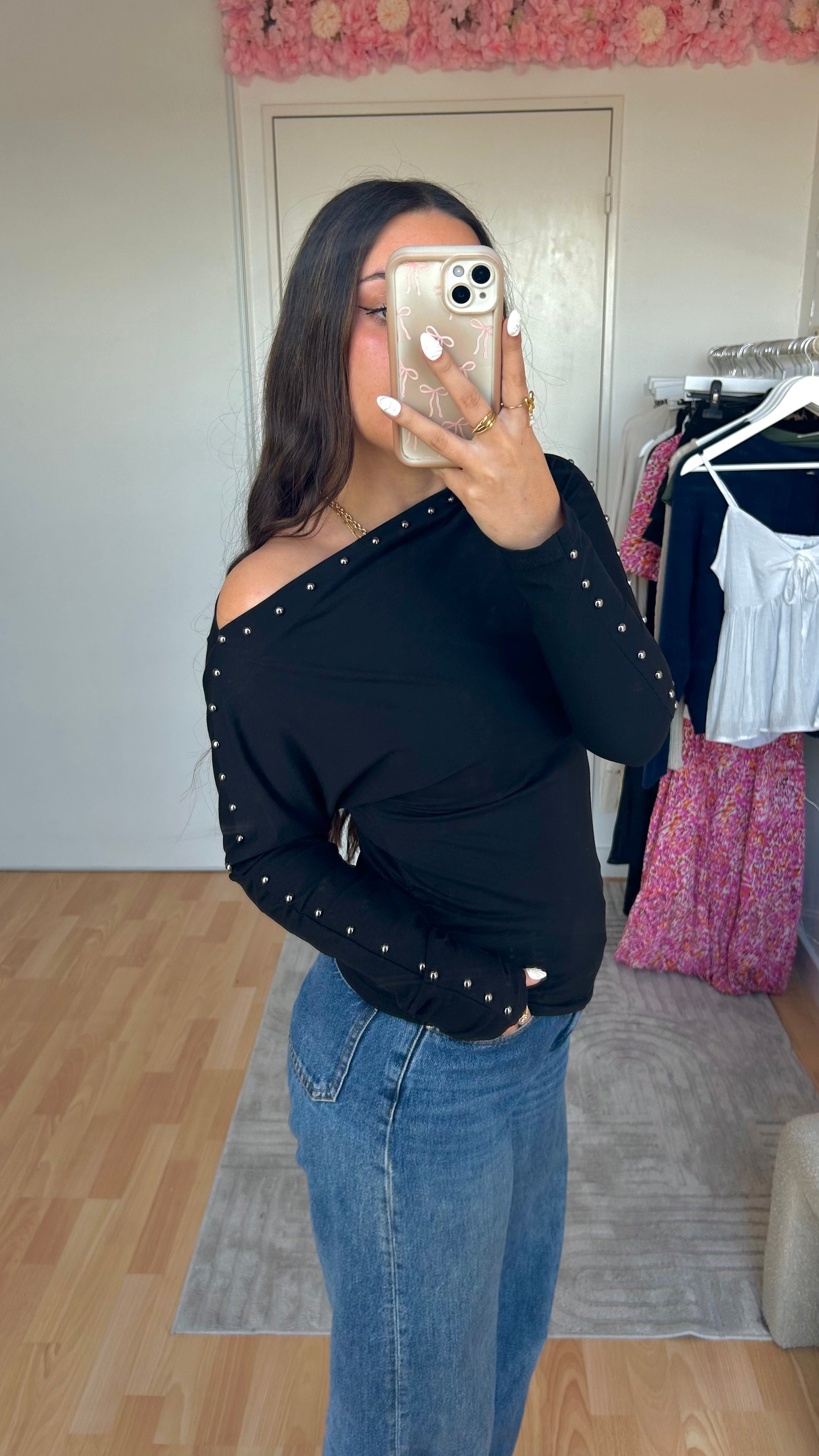 Top Mia Noir