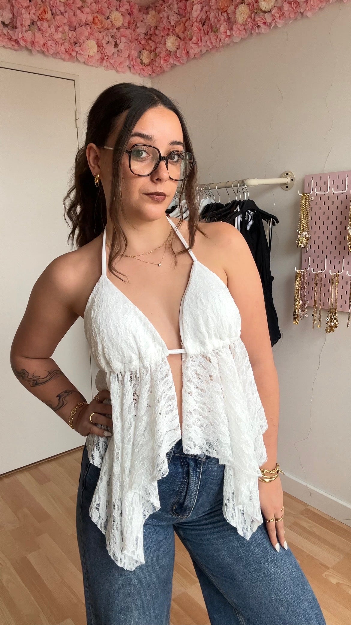 Top dos nus Lucia Blanc