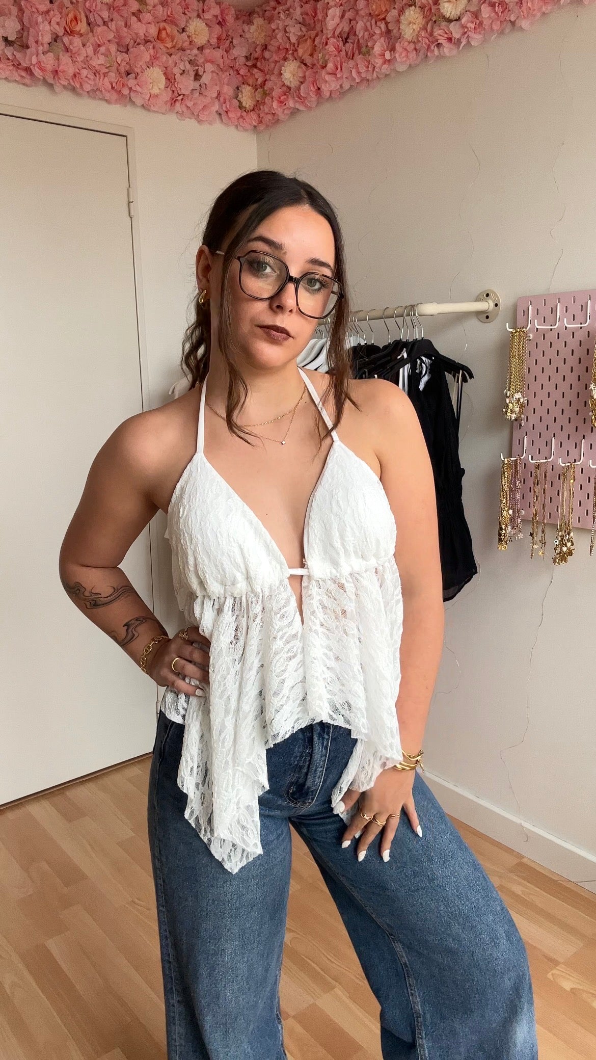Top dos nus Lucia Blanc