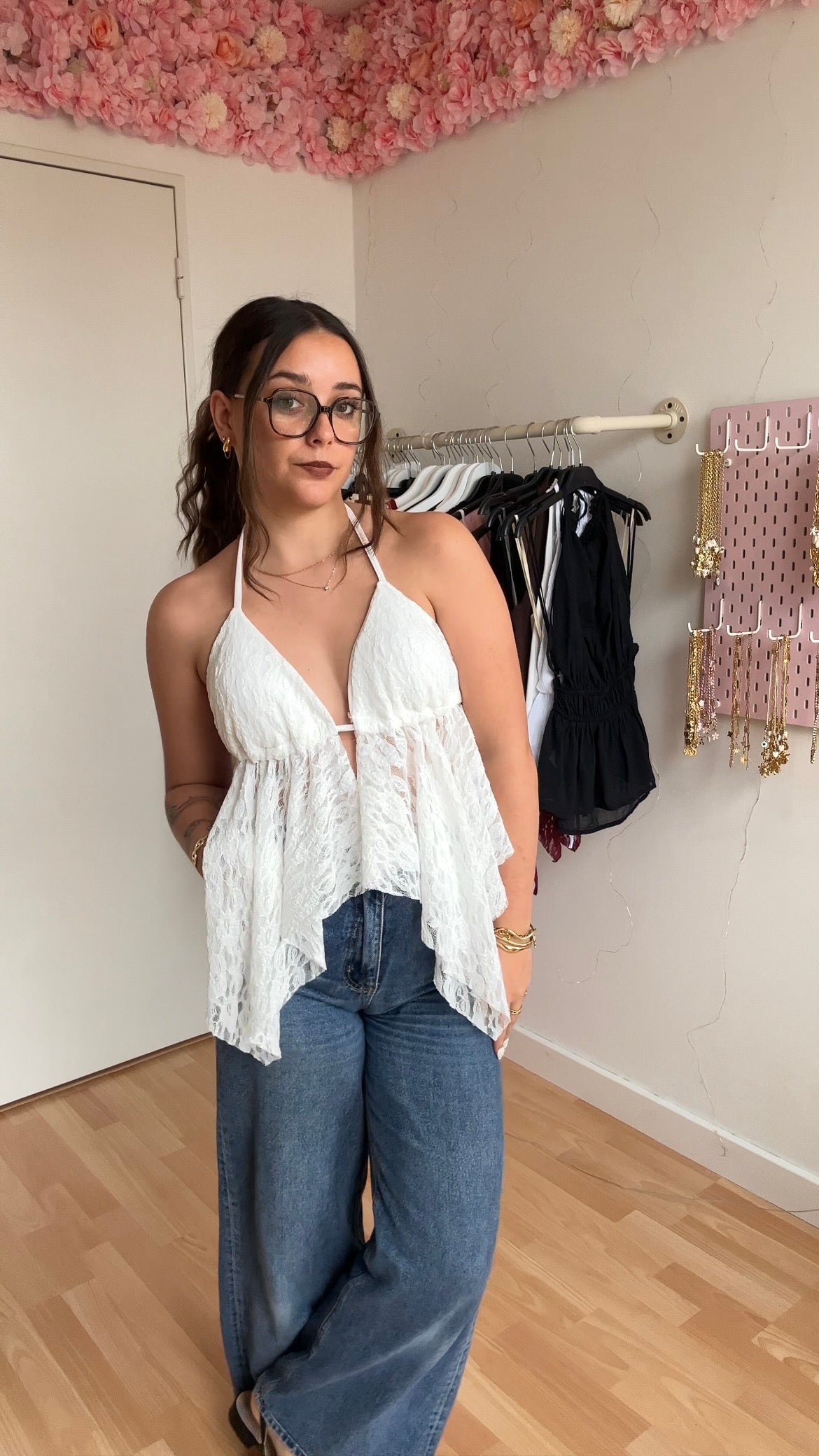 Top dos nus Lucia Blanc