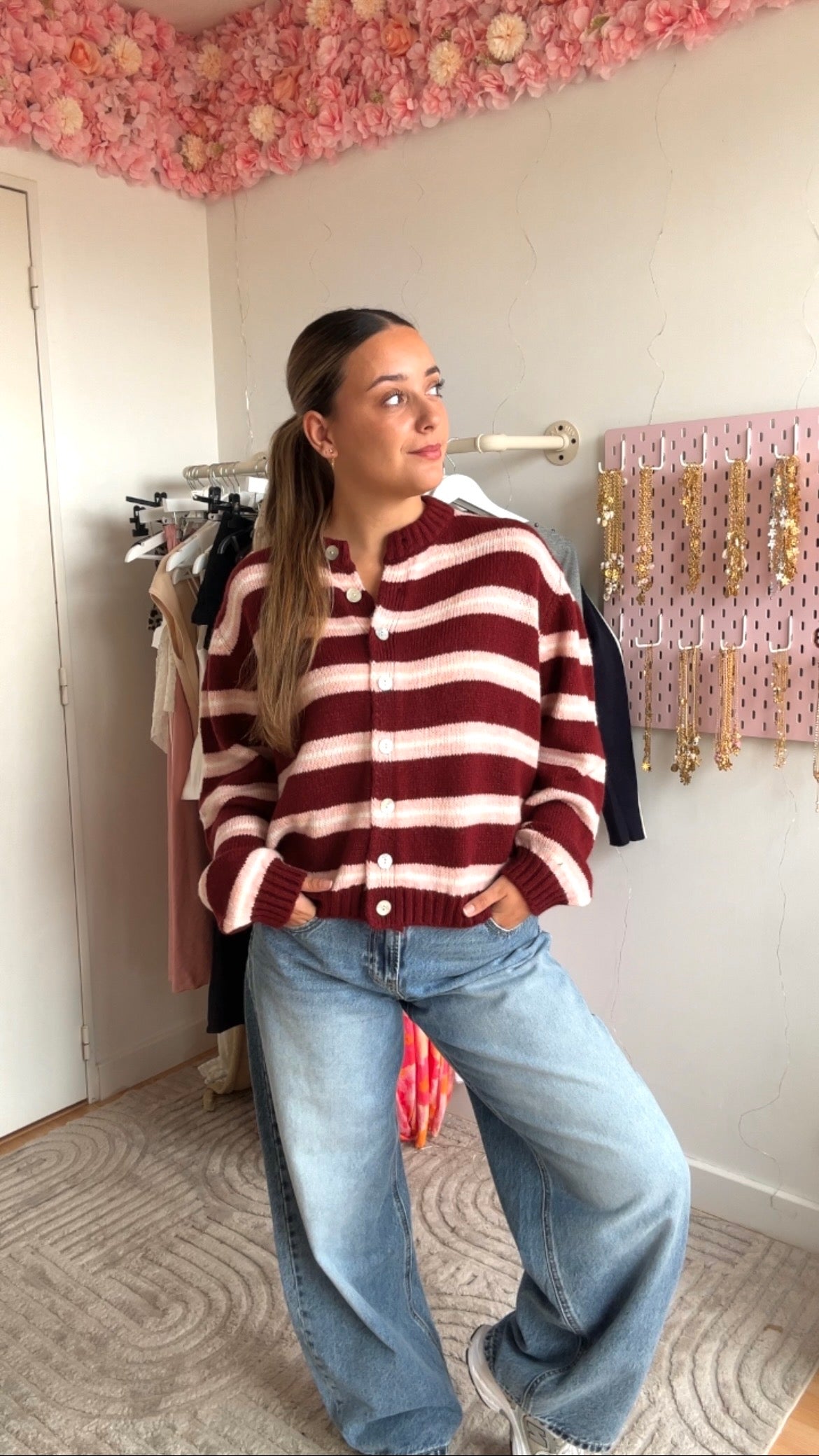 Pull Amber Bordeaux