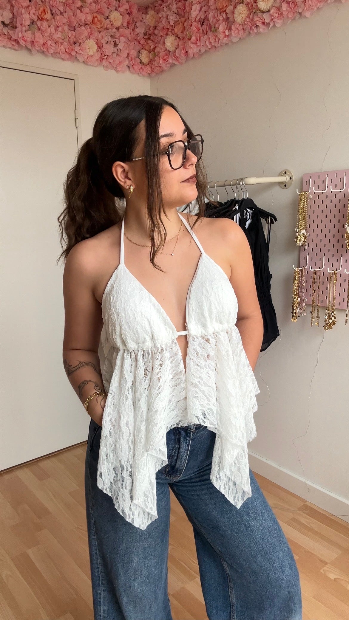 Top dos nus Lucia Blanc