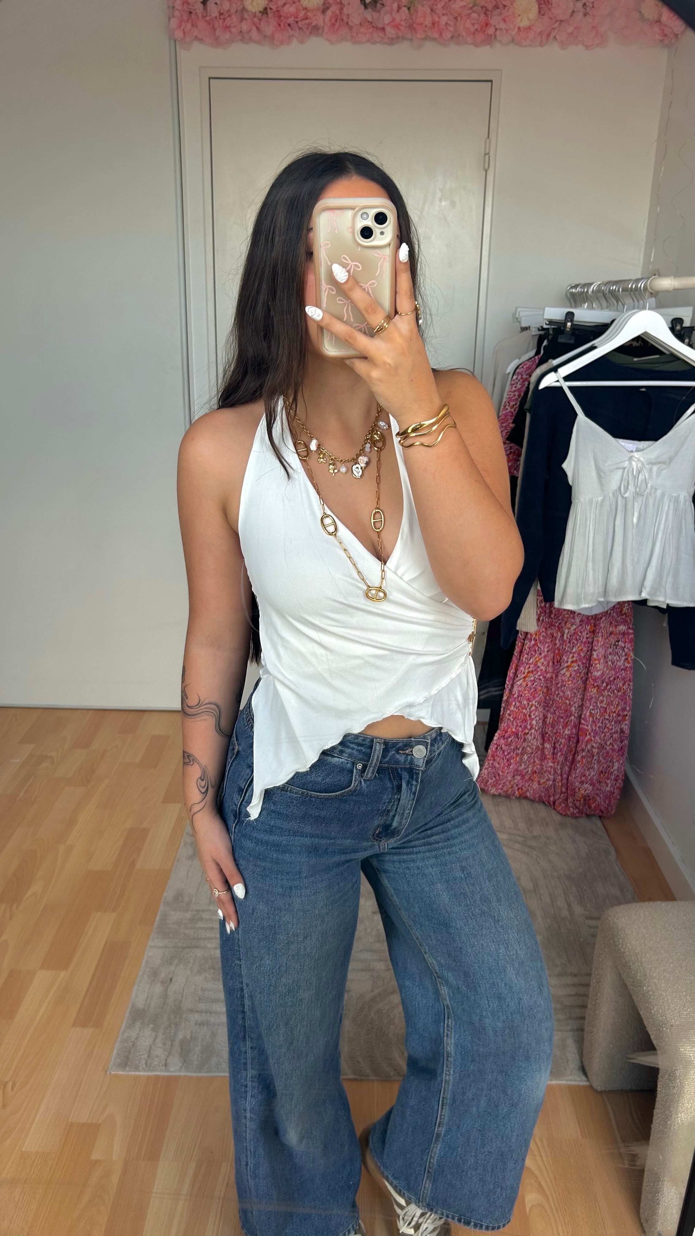 Top dos nu Stella Blanc
