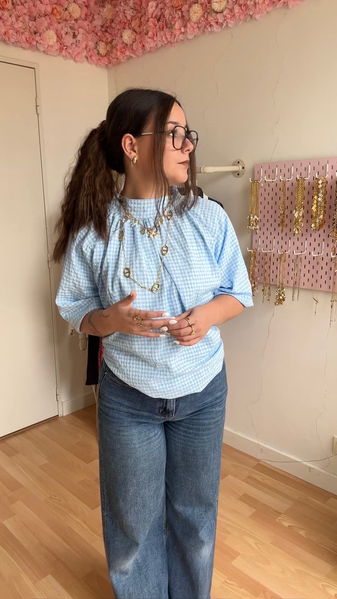 Blouse Alison Bleu