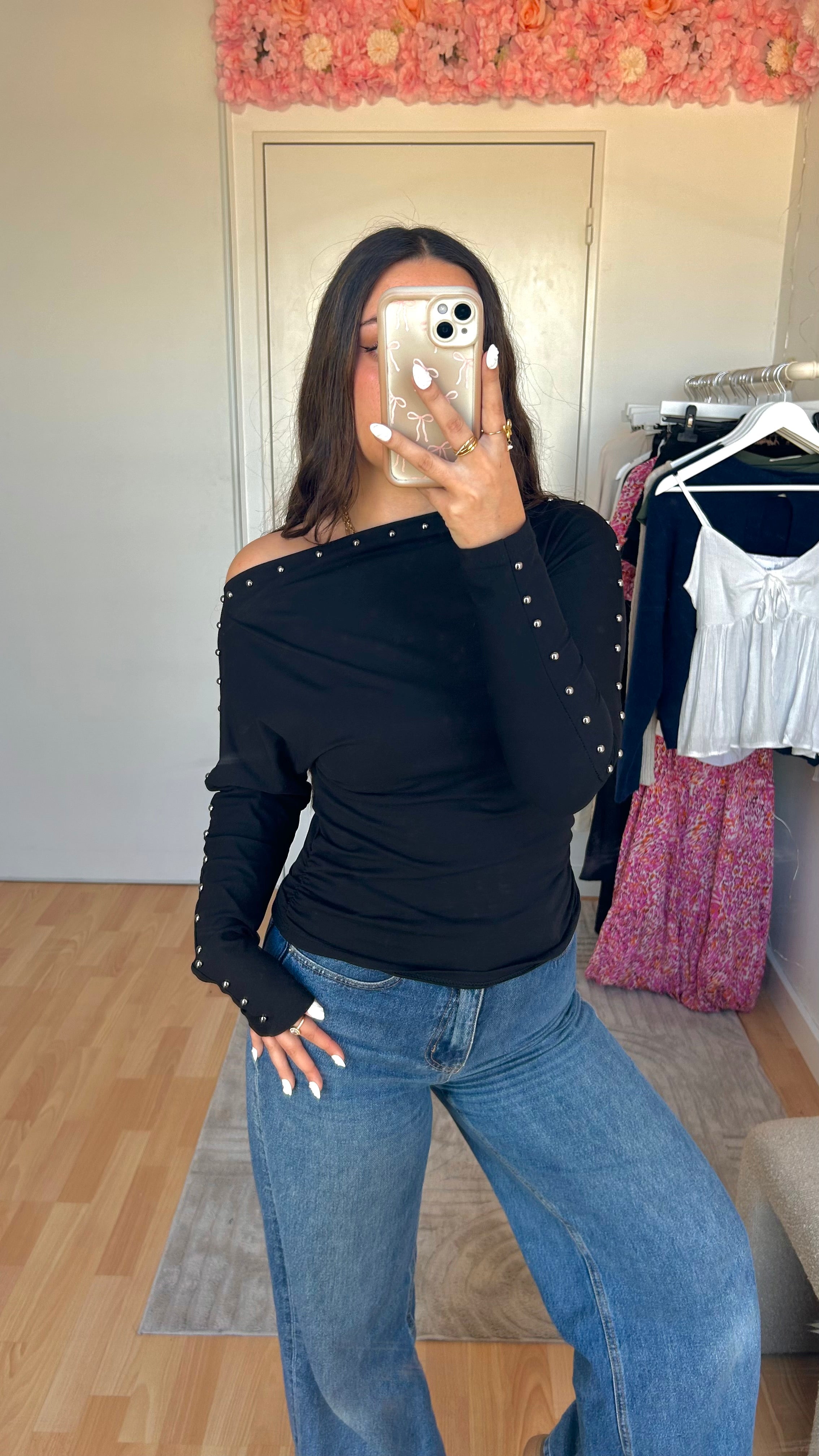 Top Mia Noir