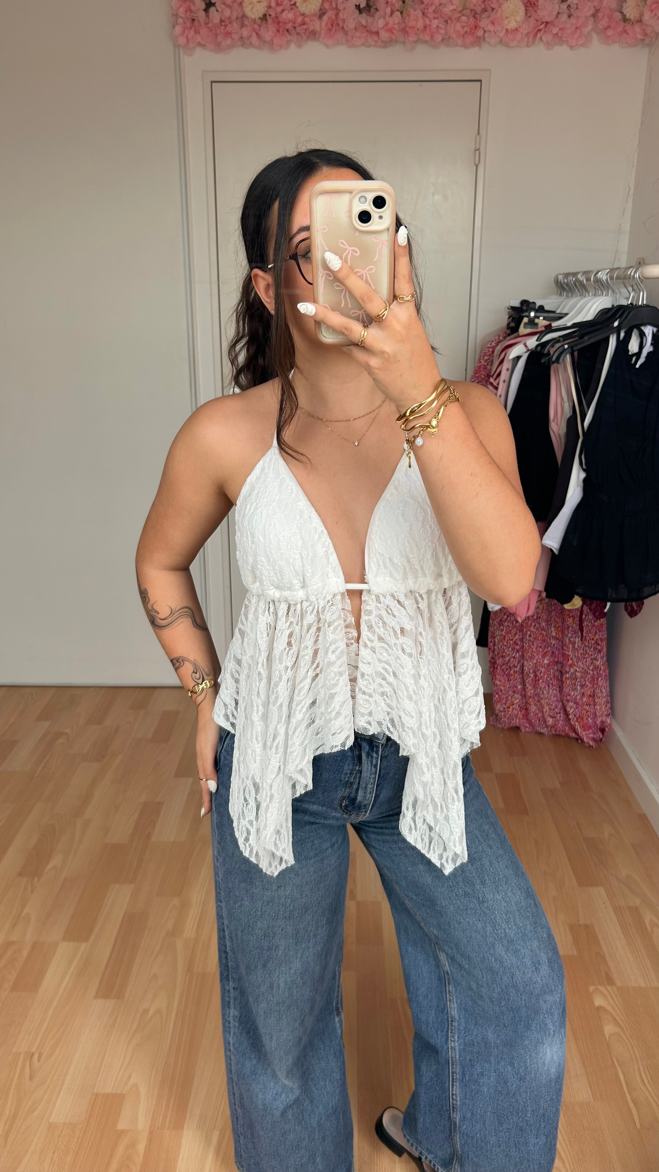 Top dos nus Lucia Blanc