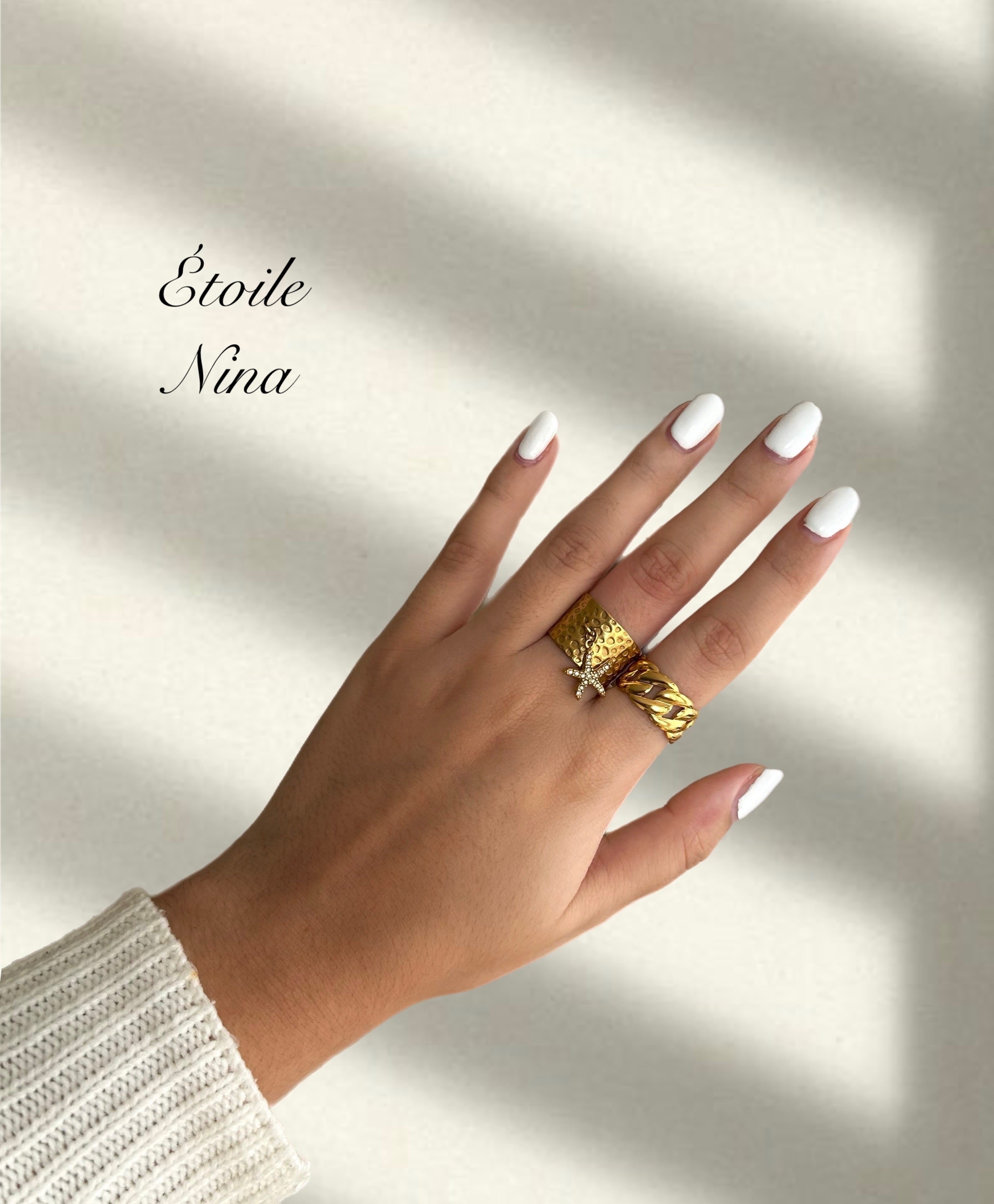 Bague étoile