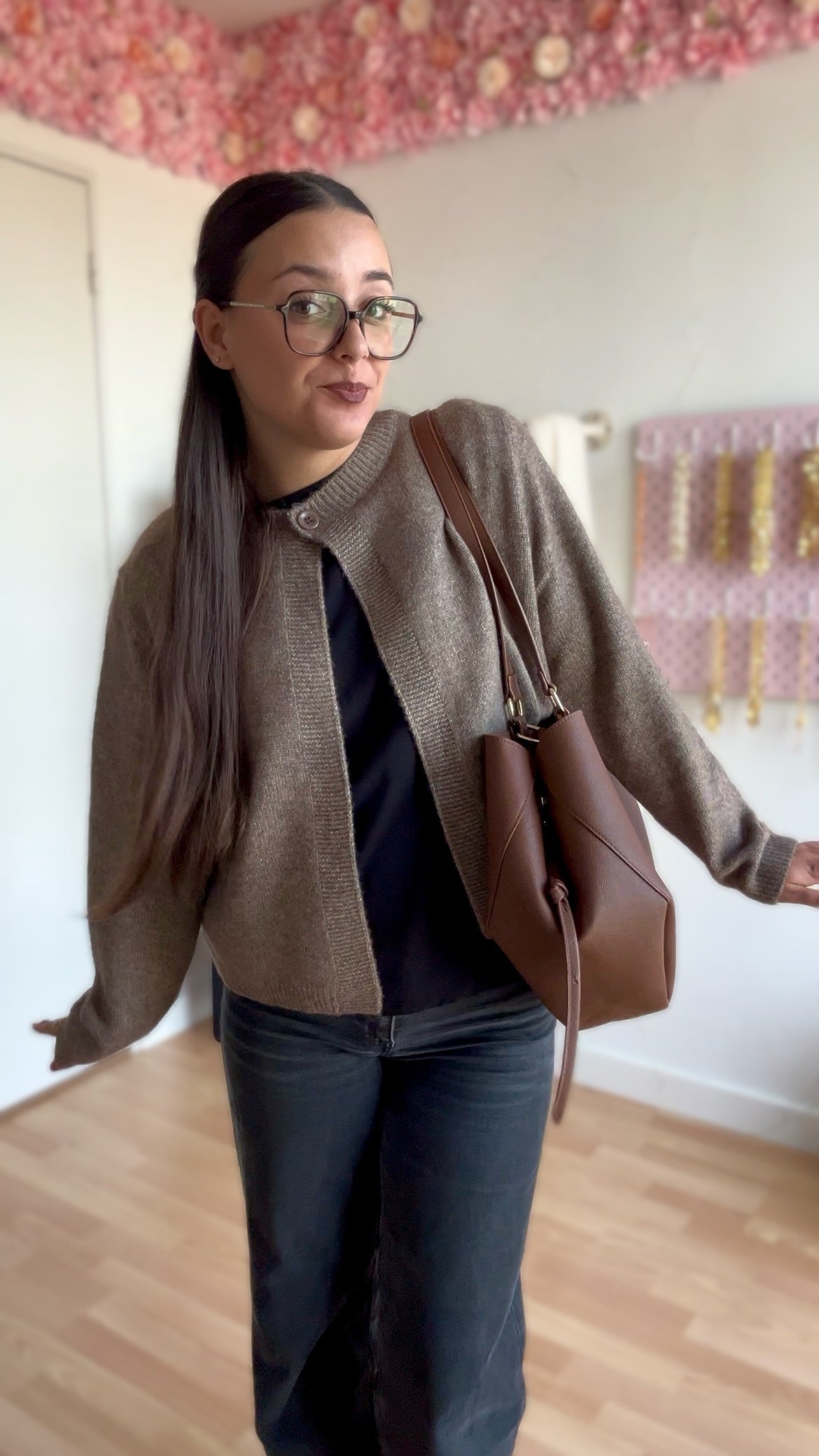 Gilet Jade Marron