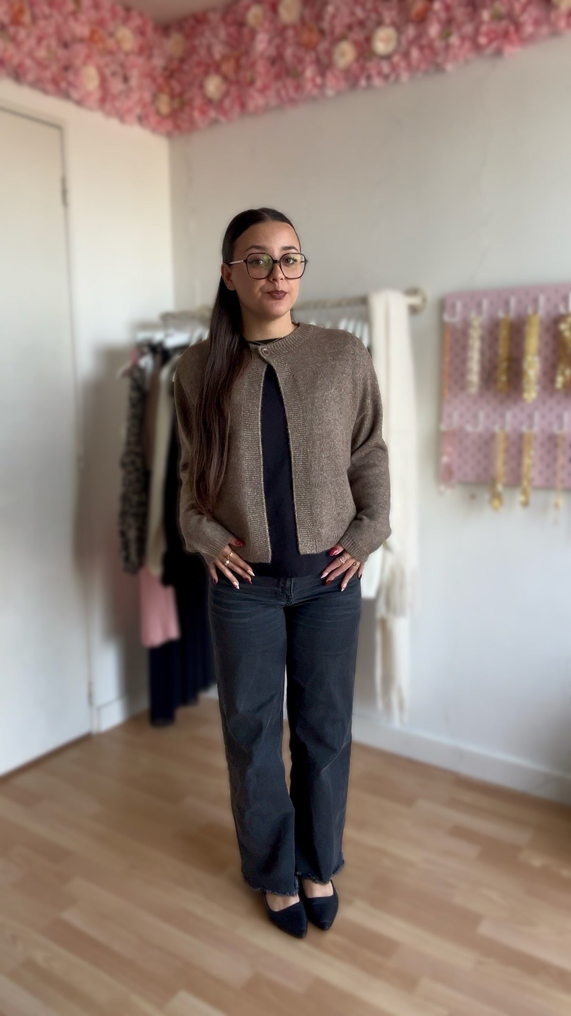 Gilet Jade Marron