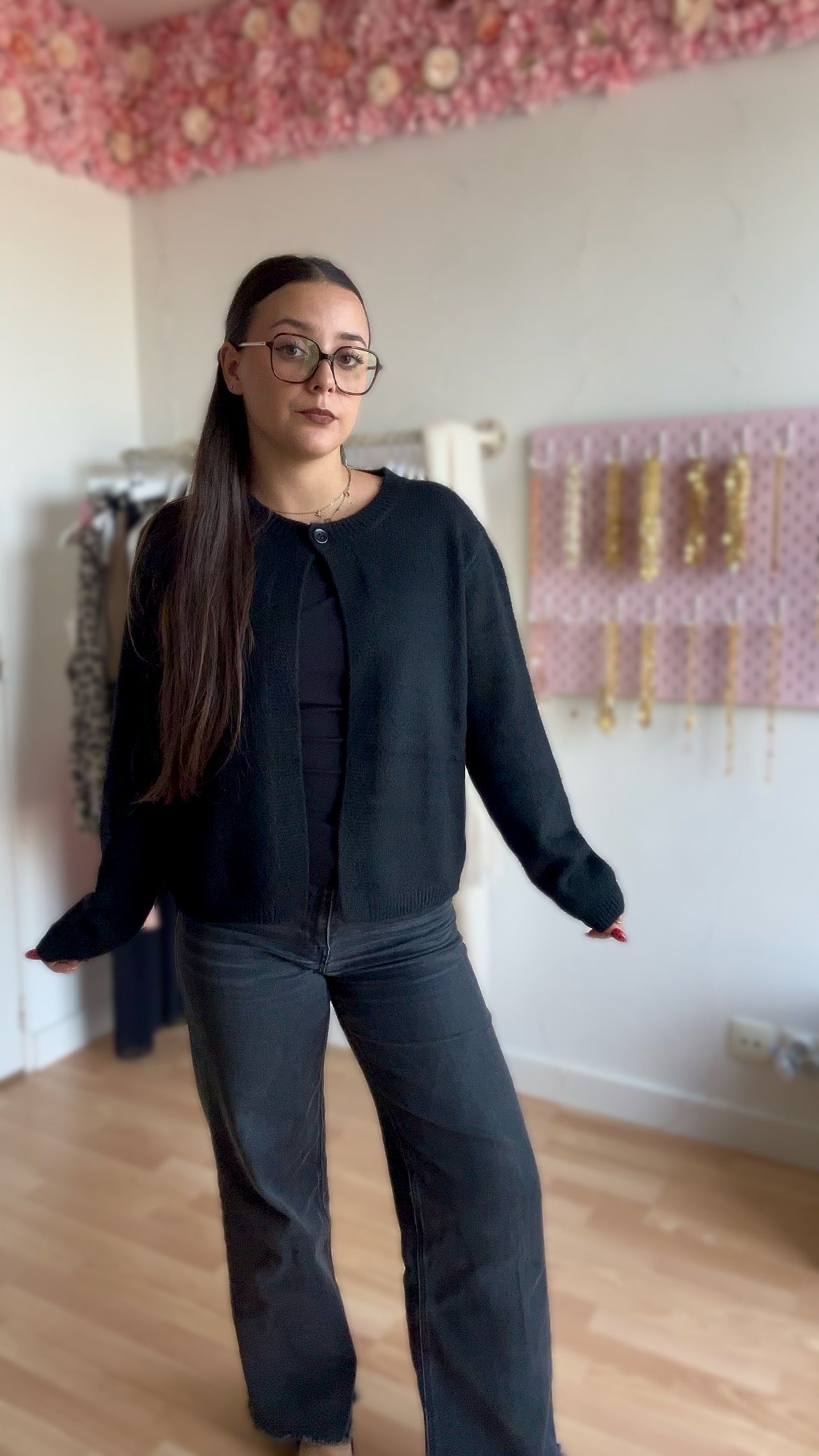 Gilet Jade Noir