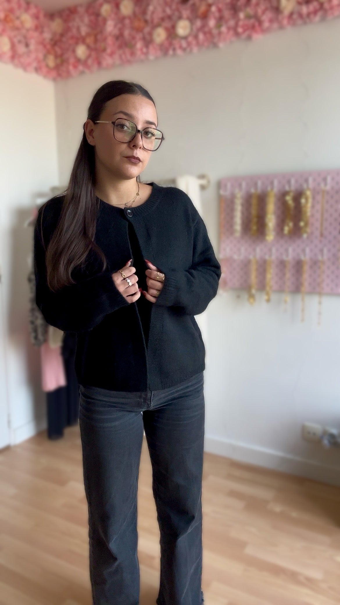 Gilet Jade Noir