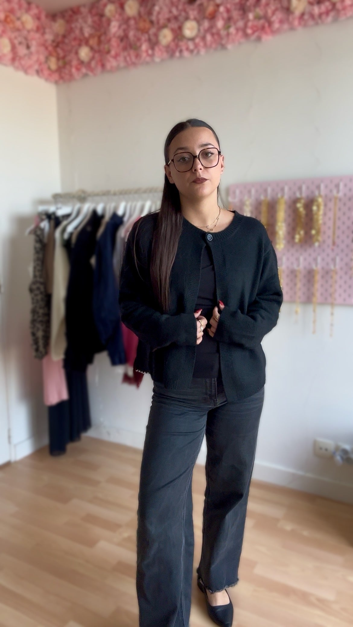 Gilet Jade Noir